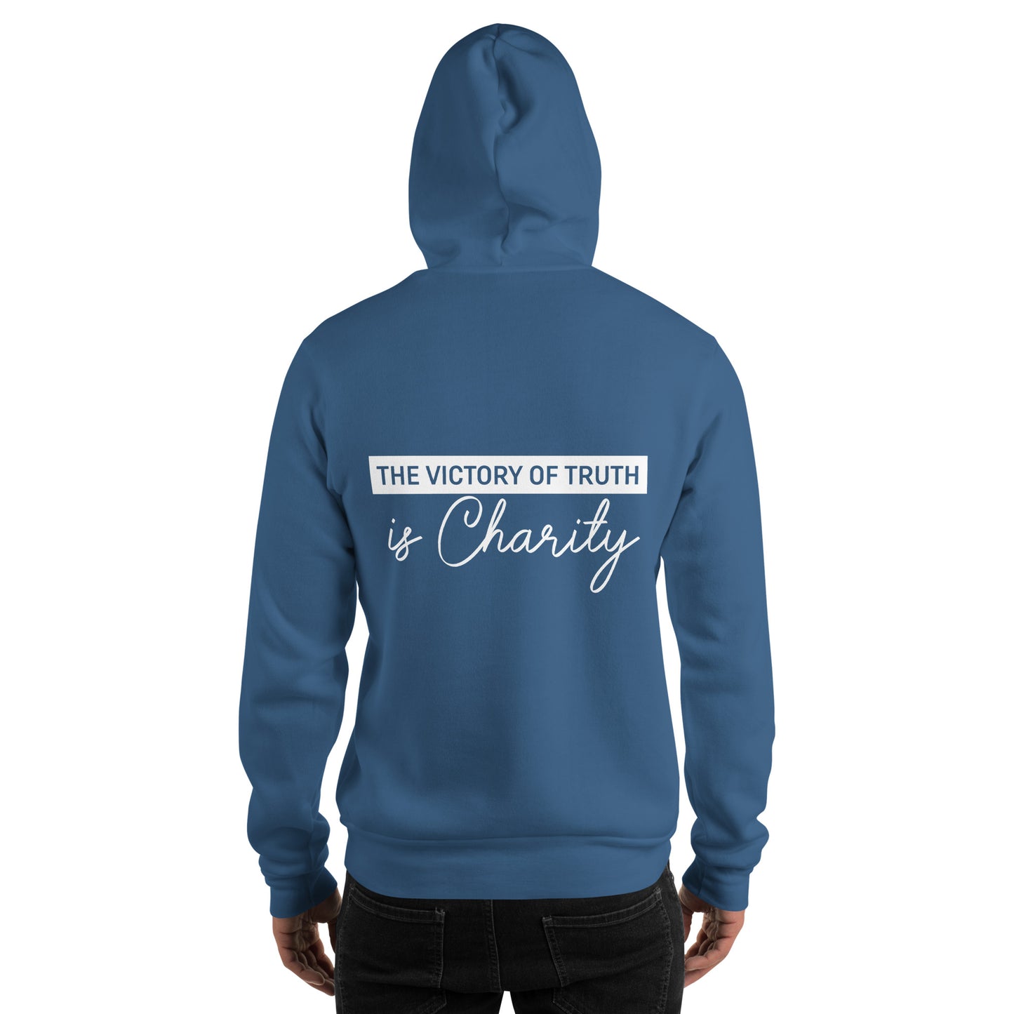 The Victory of Truth is Charity Men's Hoodie