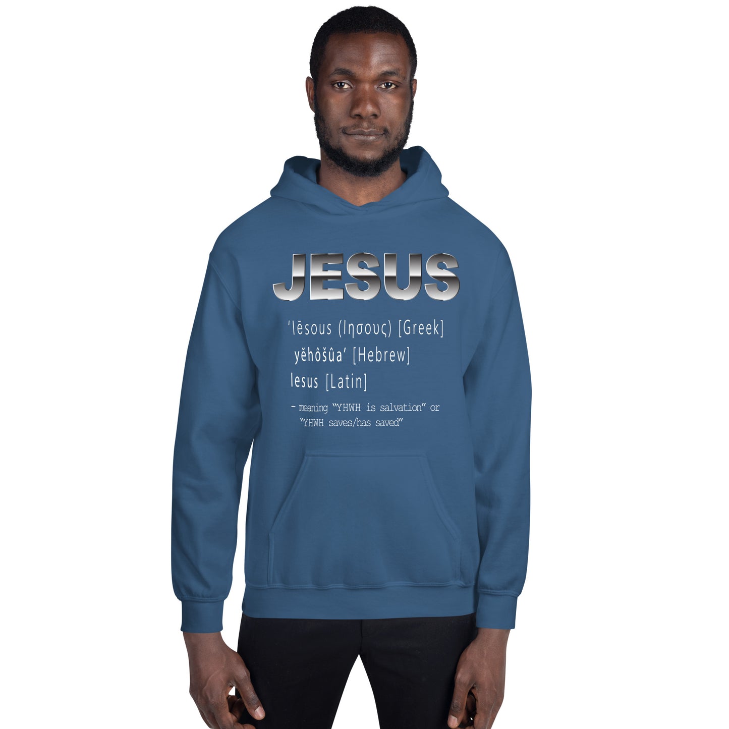 Jesus Name Men's Christian Hoodie