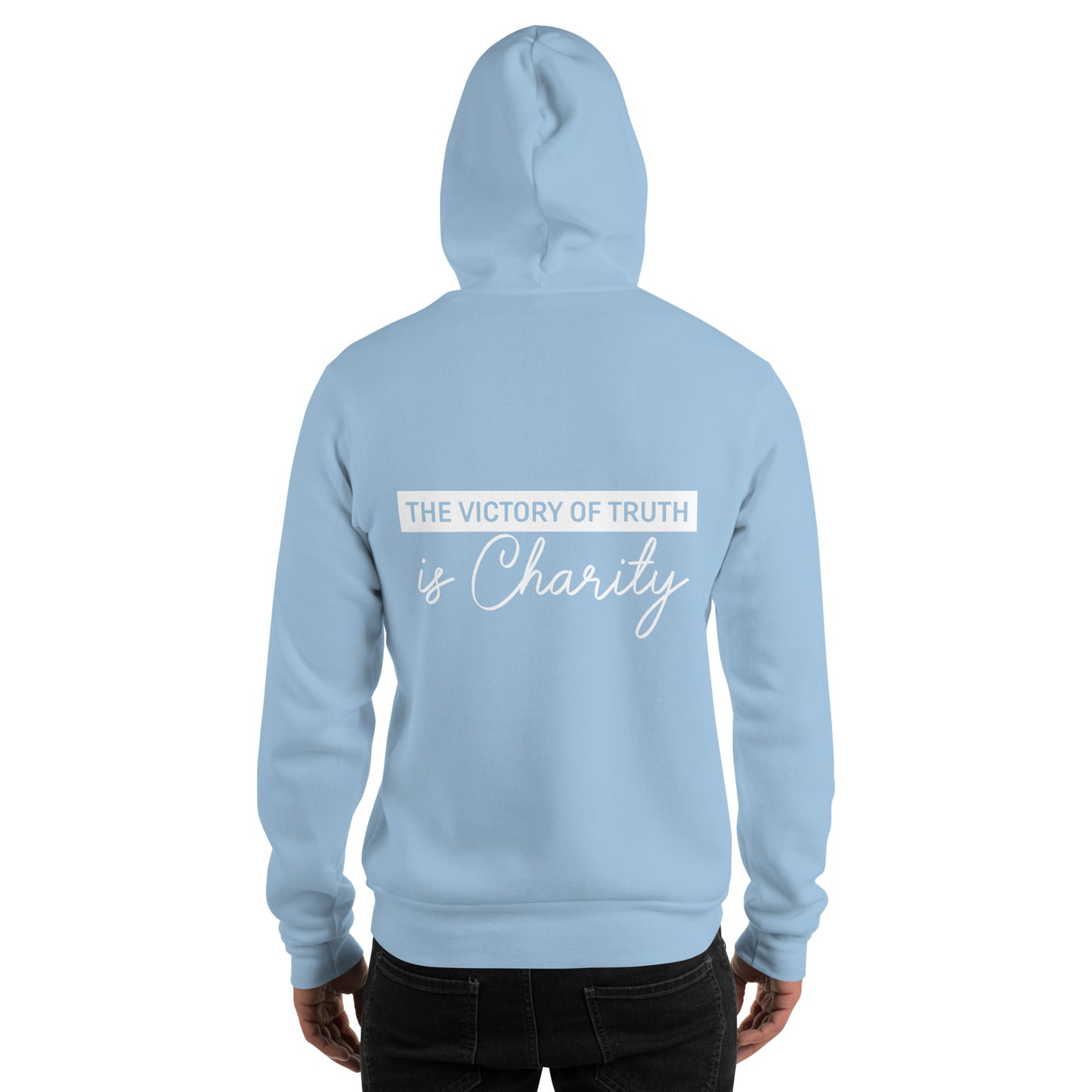 The Victory of Truth is Charity Men's Hoodie