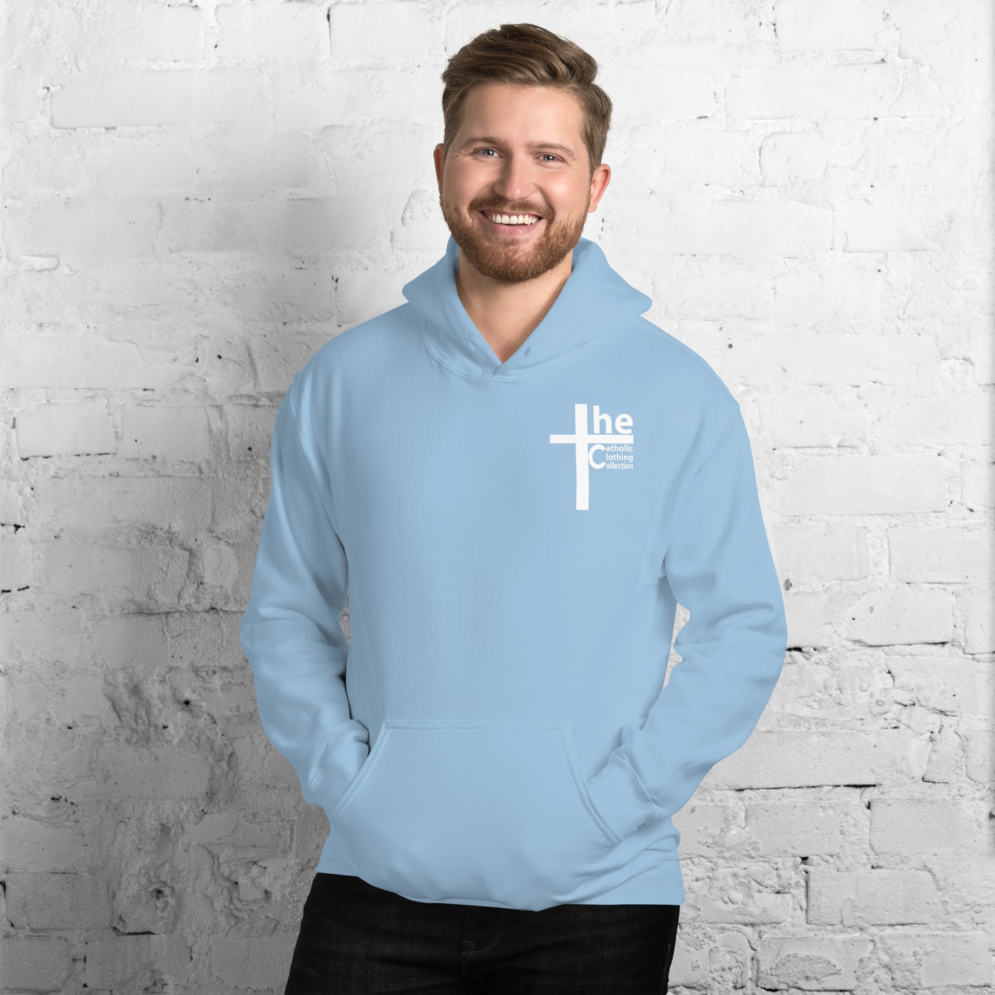 Jesus the Way, Truth and Light Men's Hoodie