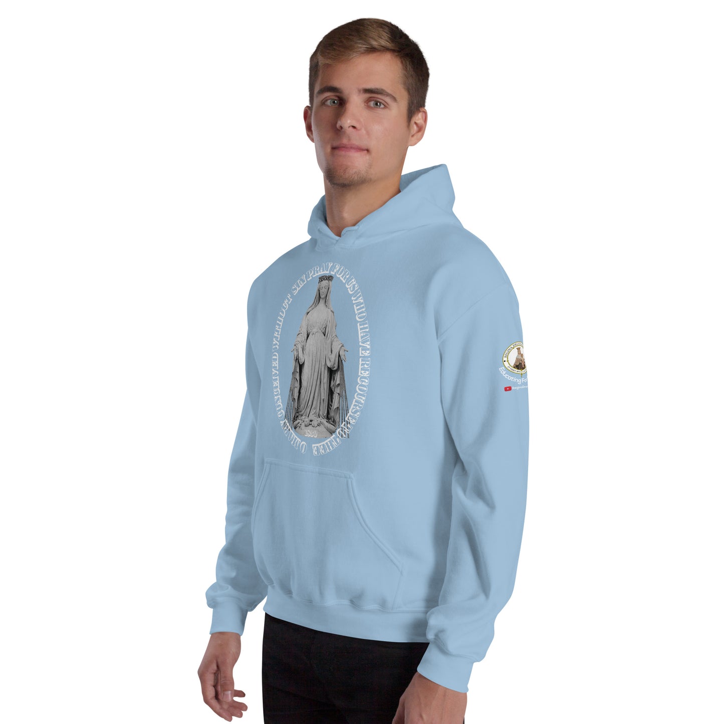 Miraculous Medal Men's Hoodie