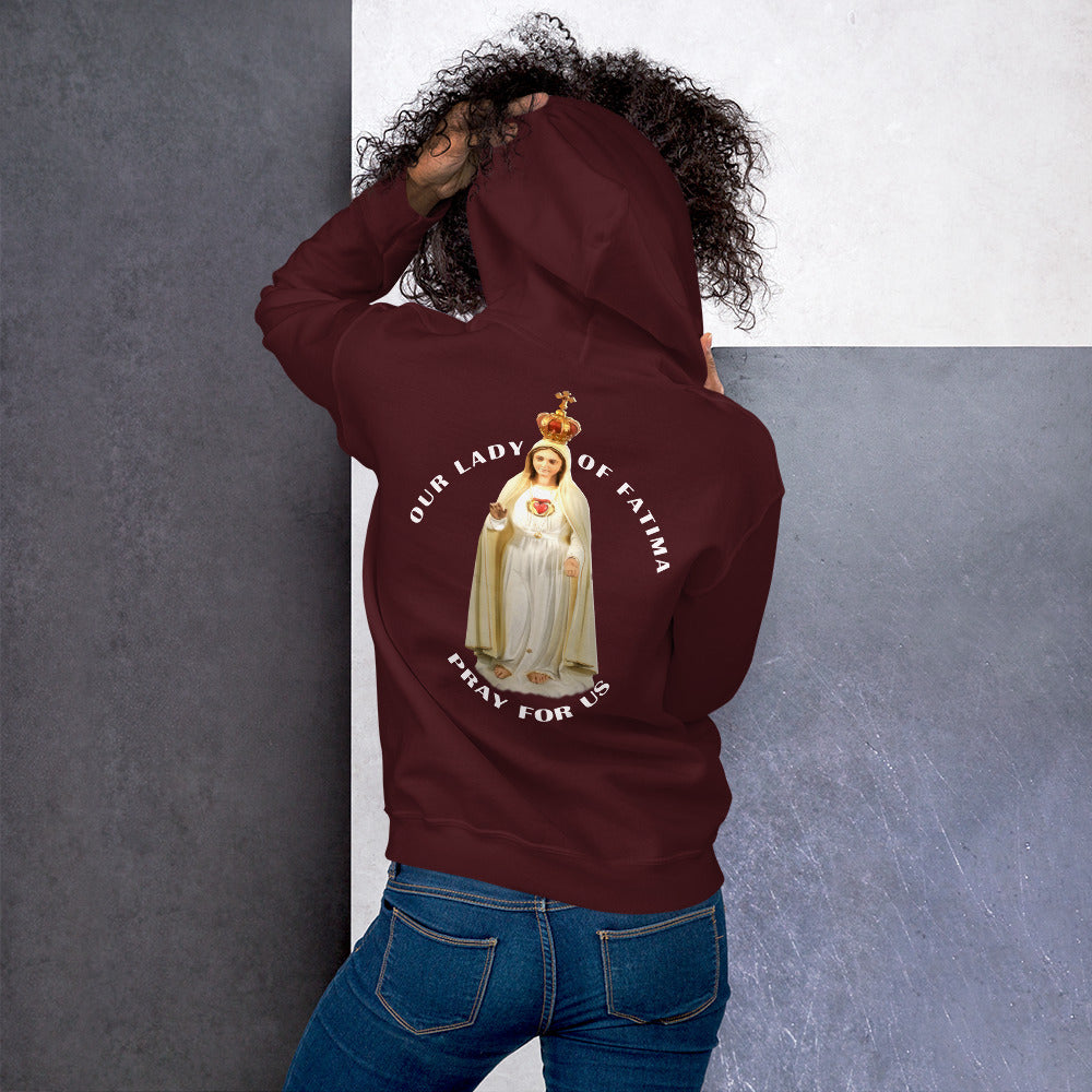 Our Lady of Fatima Pray for Us Women's Hoodie