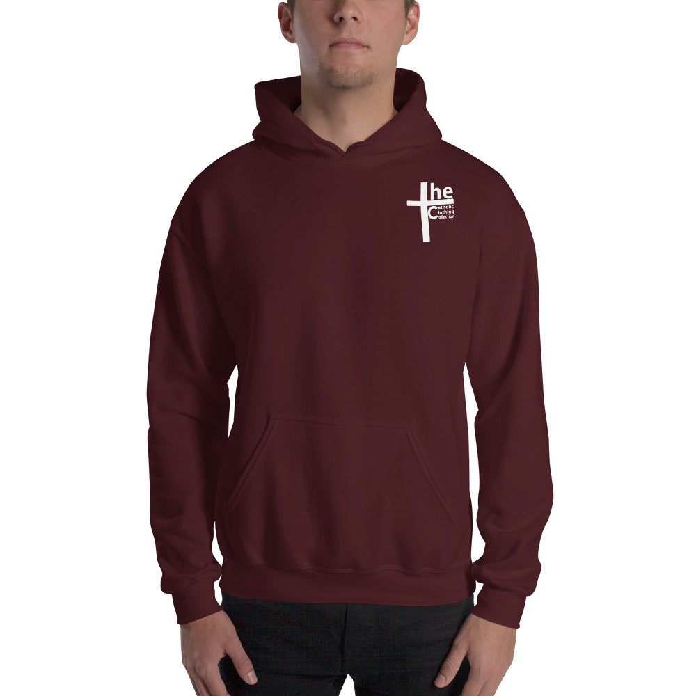 Crucifixion Scene Men's Hoodie