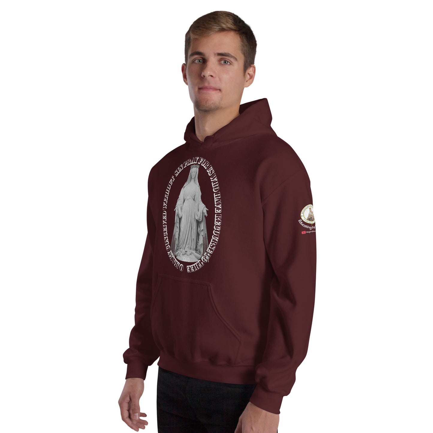 Miraculous Medal Men's Hoodie