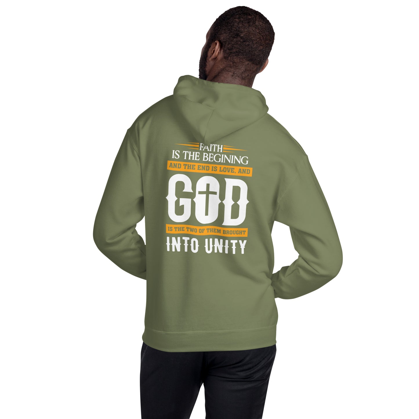 Faith and Love Men's Hoodie