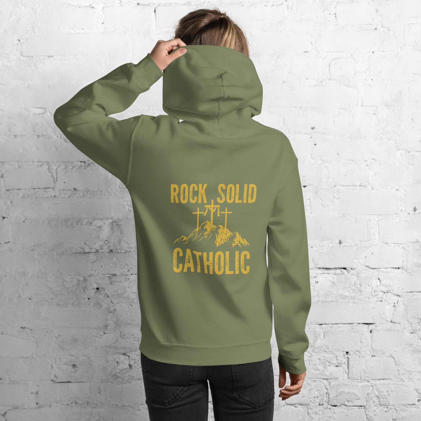 Rock Solid Catholic Women's Hoodie