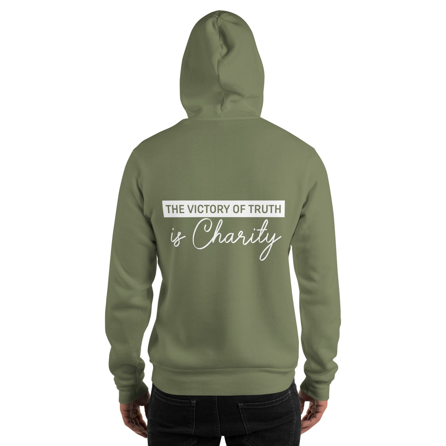 The Victory of Truth is Charity Men's Hoodie