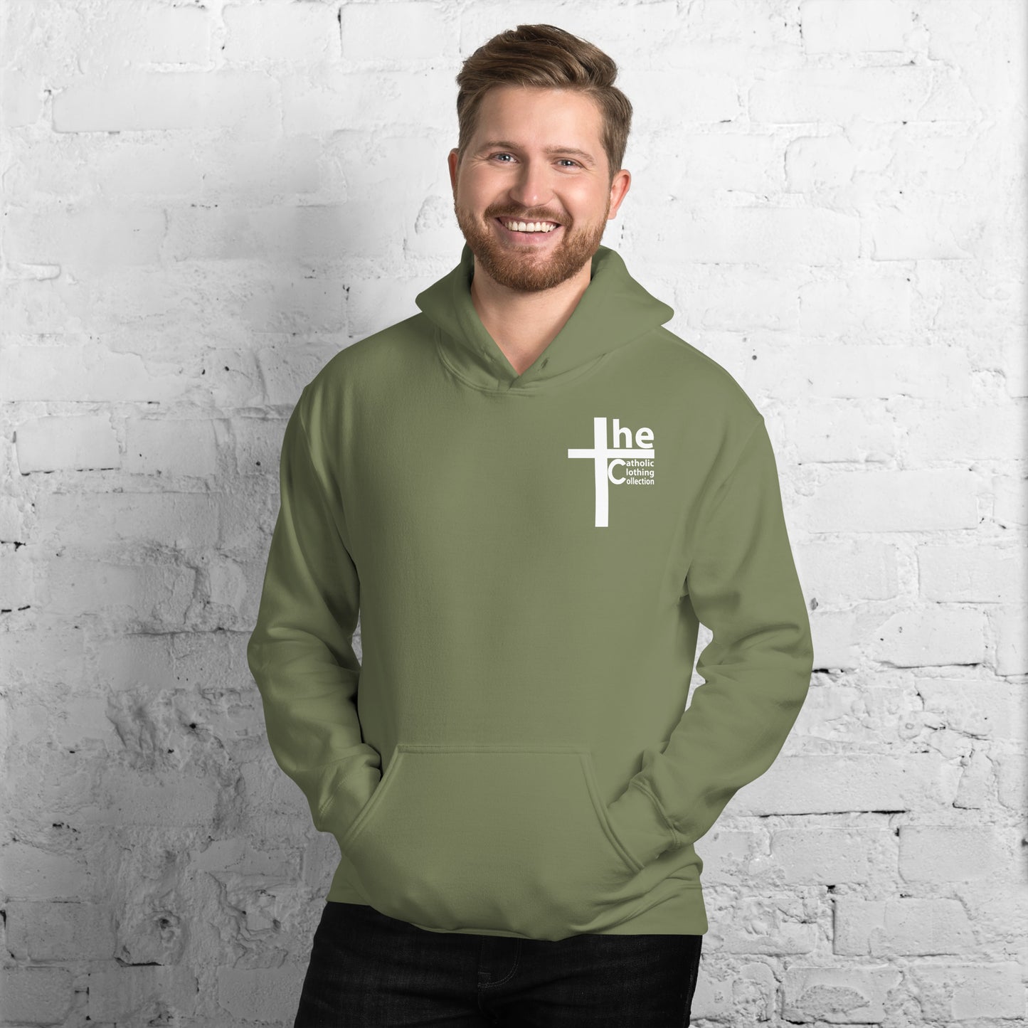 Jesus the Way, Truth and Light Men's Hoodie