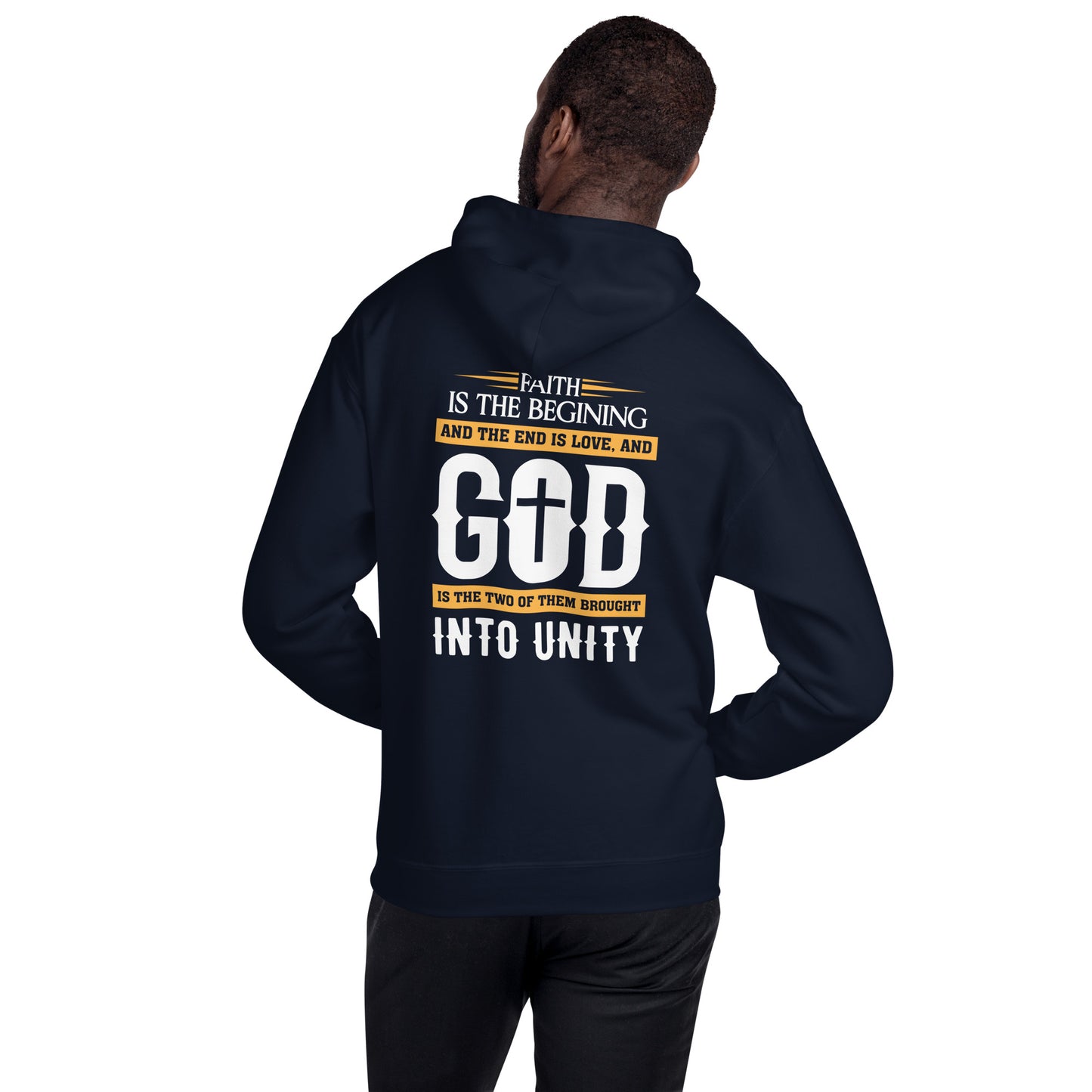 Faith and Love Men's Hoodie