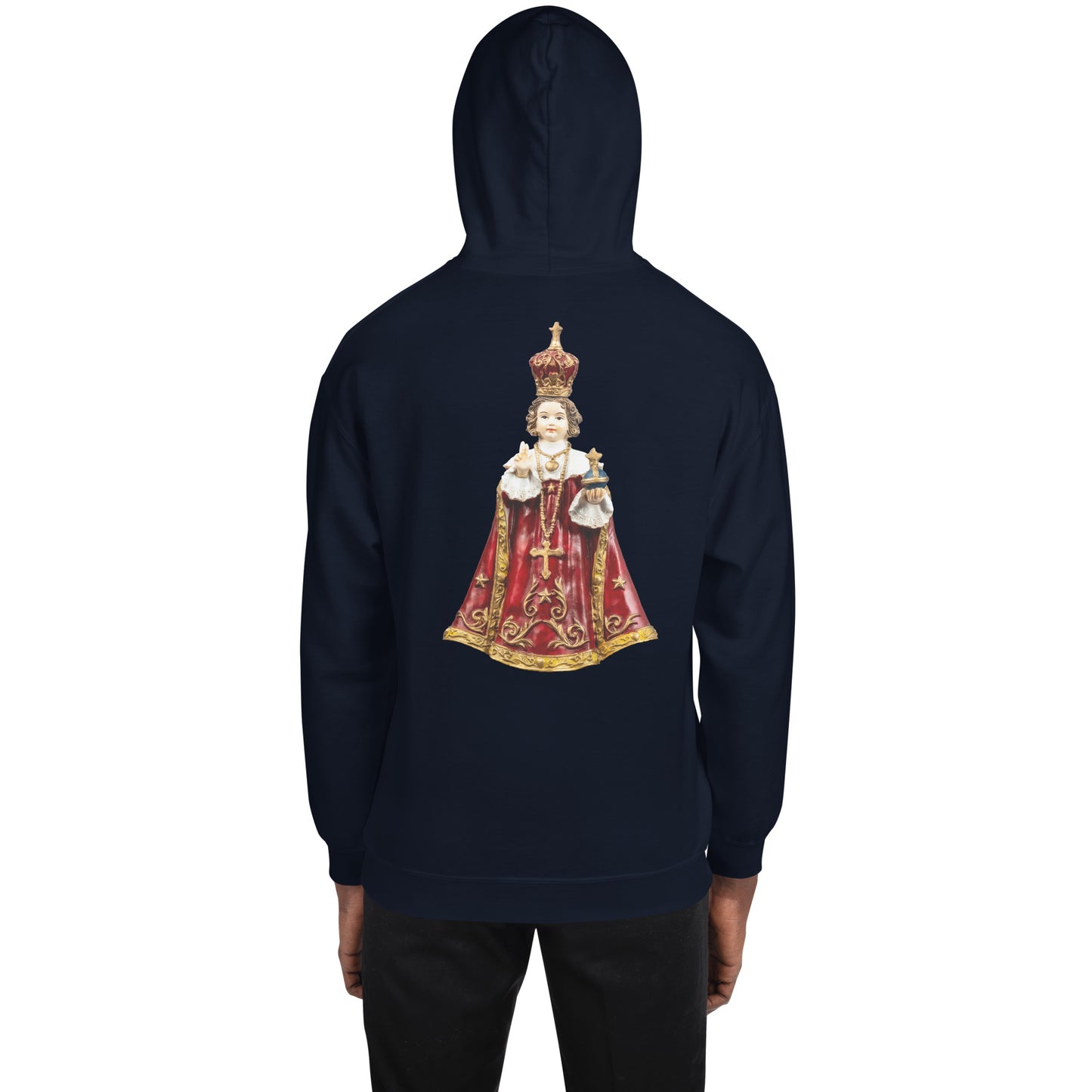 Infant of Prague Men's Hoodie