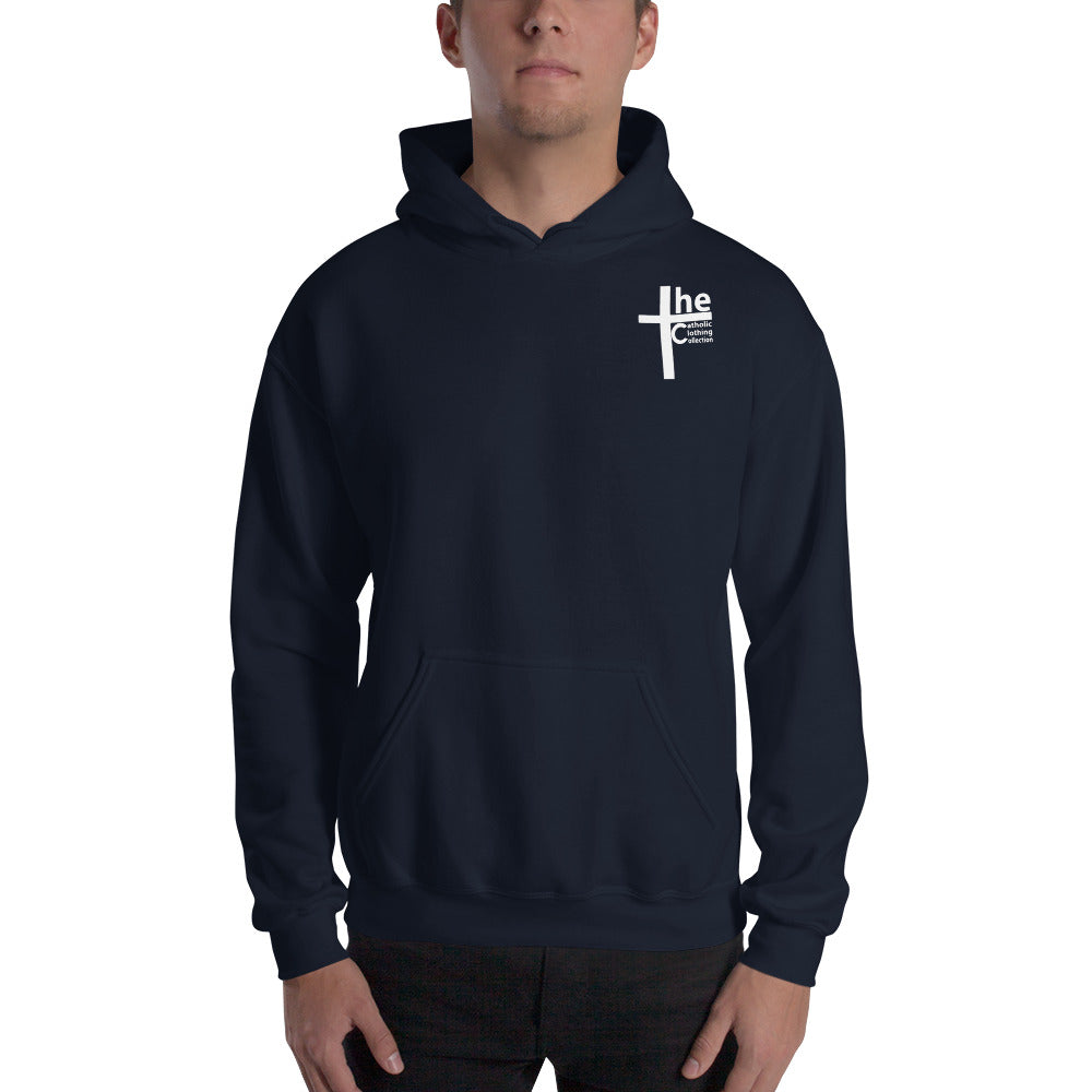 Crucifixion Scene Men's Hoodie