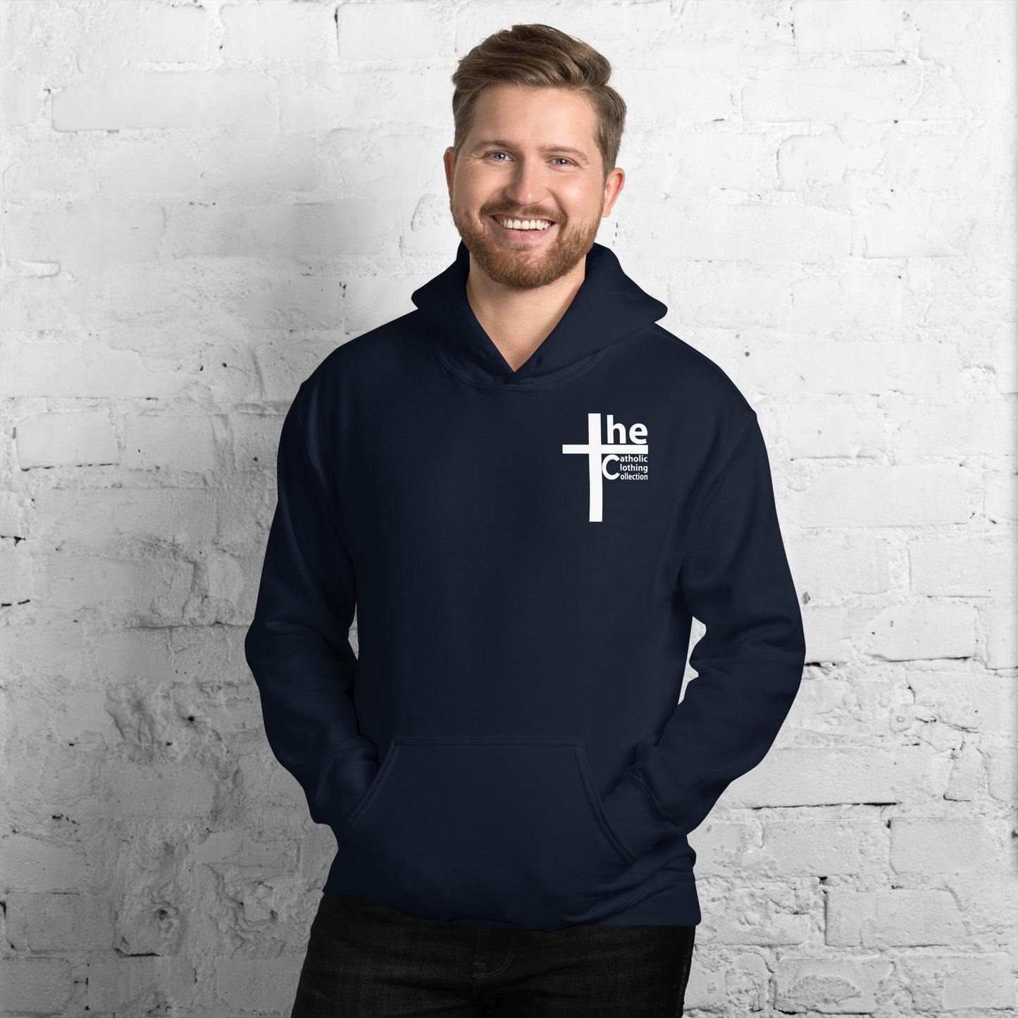 Jesus the Way, Truth and Light Men's Hoodie