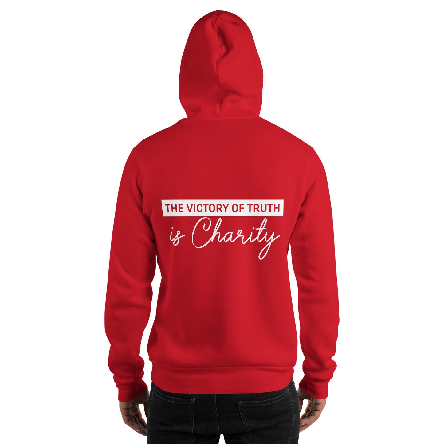 The Victory of Truth is Charity Men's Hoodie