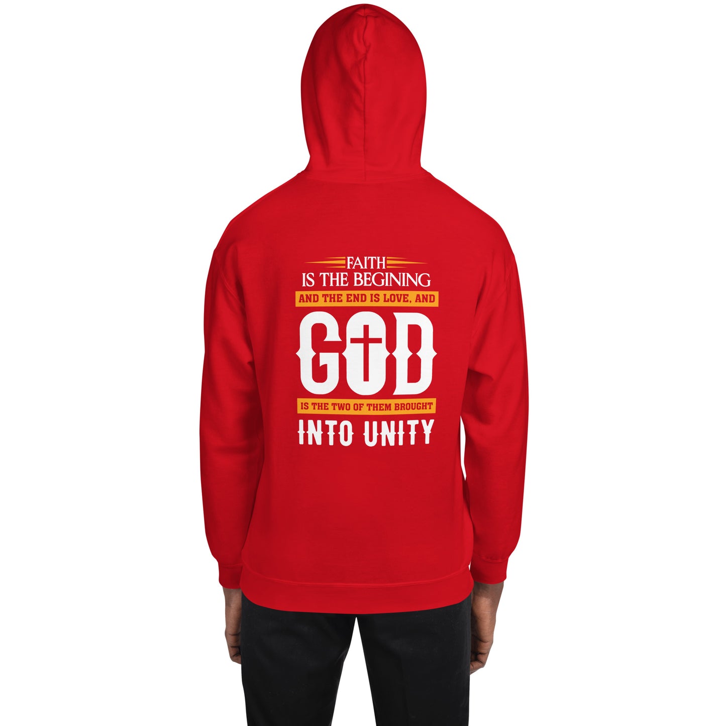 Faith and Love Men's Hoodie