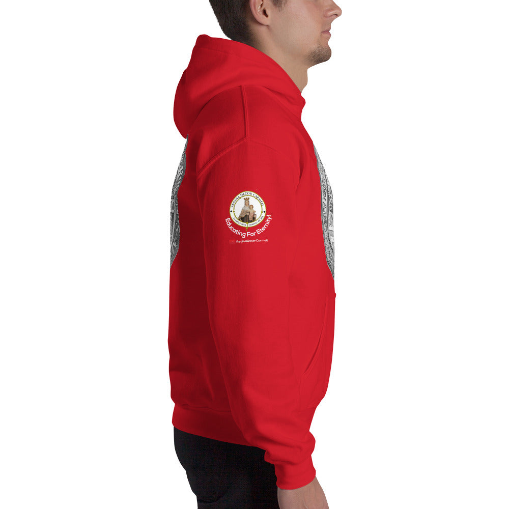 St Benedict Medal Men's Hoodie