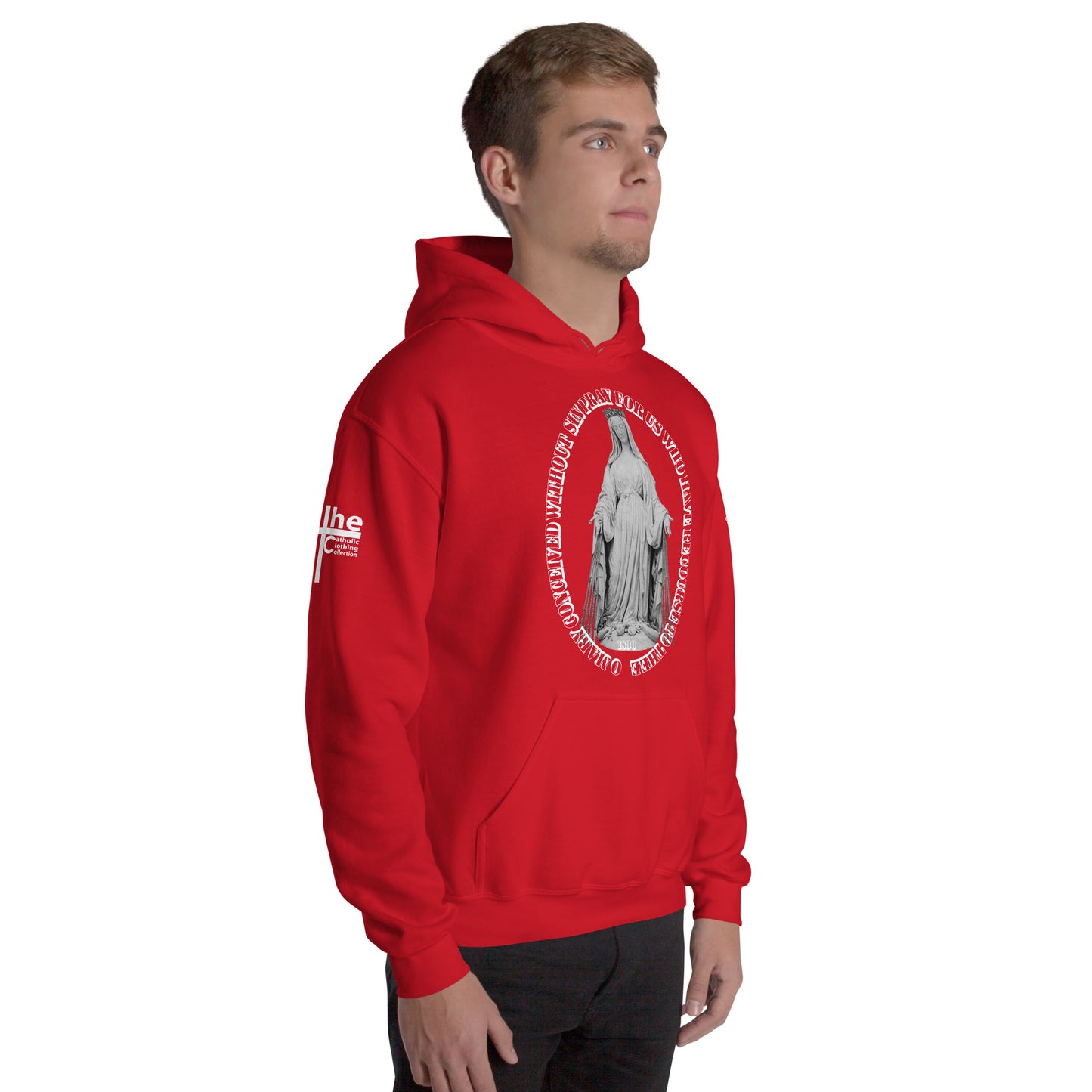 Miraculous Medal Men's Hoodie