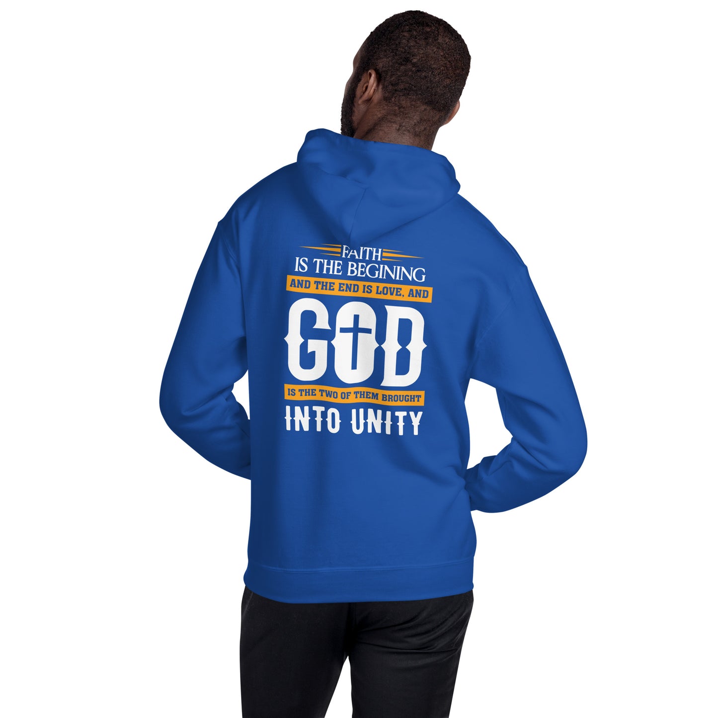 Faith and Love Men's Hoodie