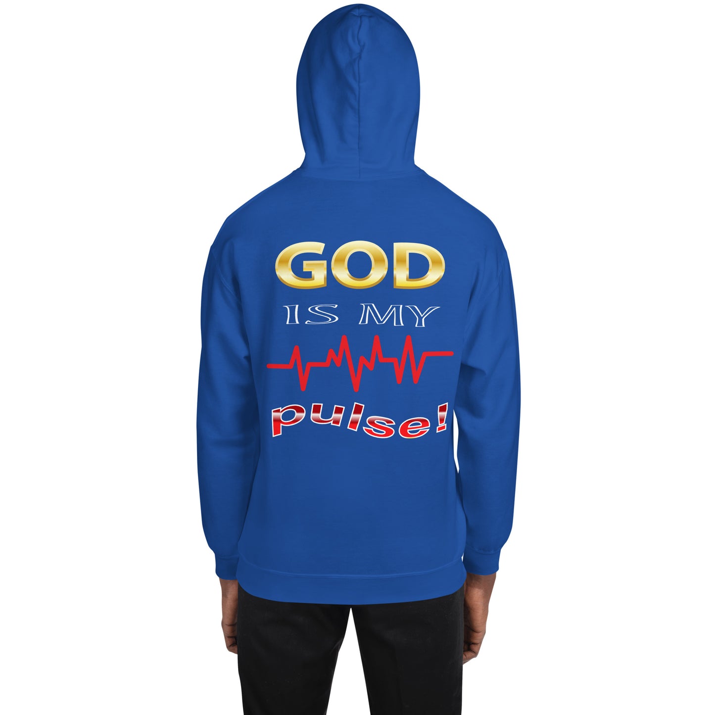 God Is My Pulse Men's Hoodie