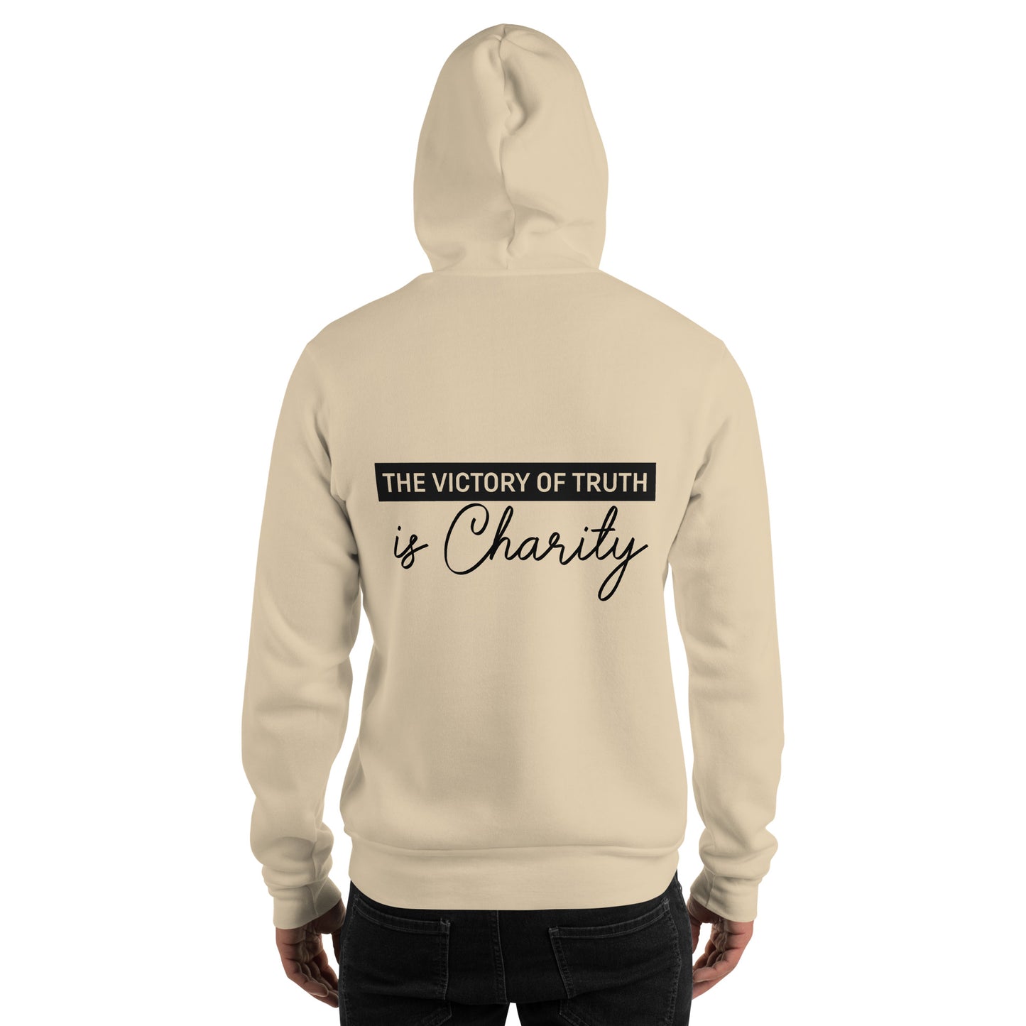 The Victory of Truth is Charity Men's Hoodie