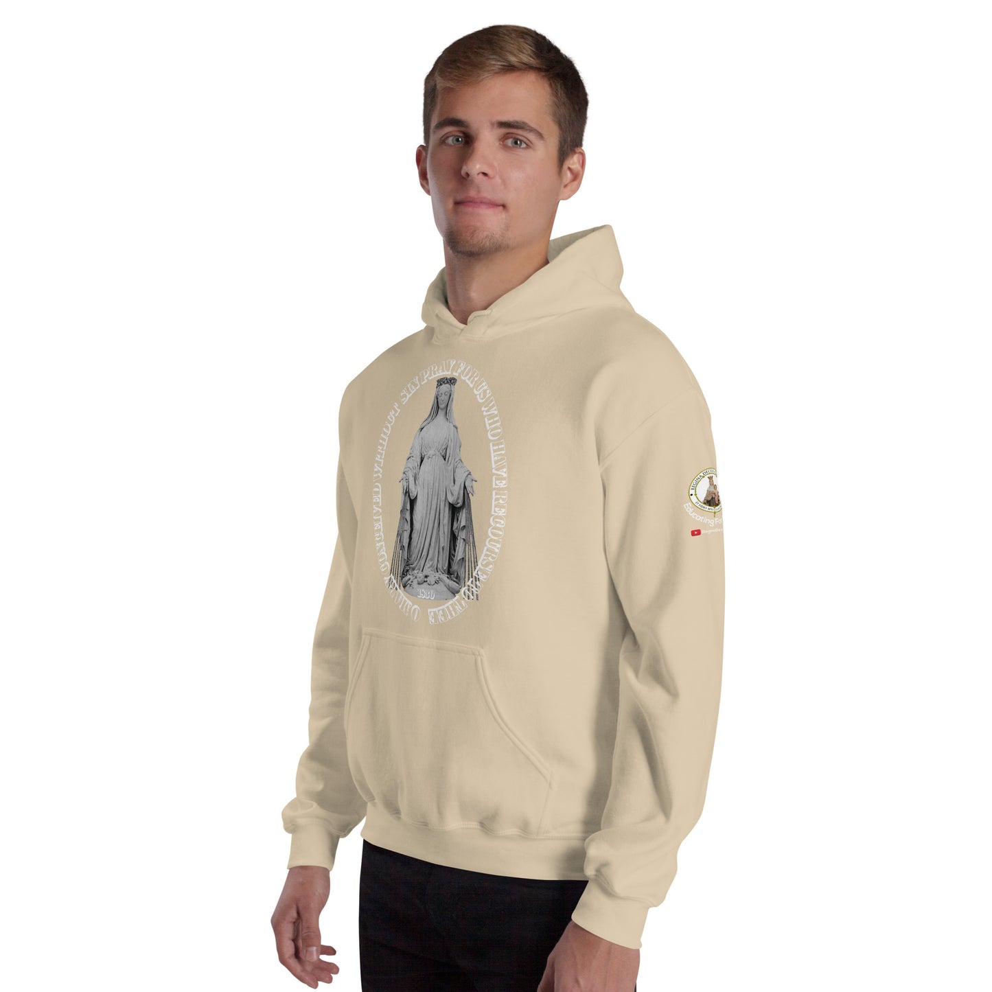 Miraculous Medal Men's Hoodie