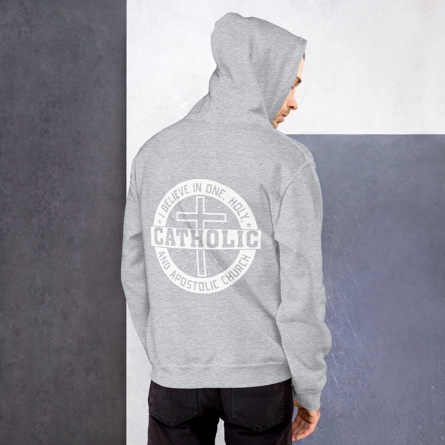 I Believe in One, Holy, Catholic and Apostolic Church Men's Hoodie