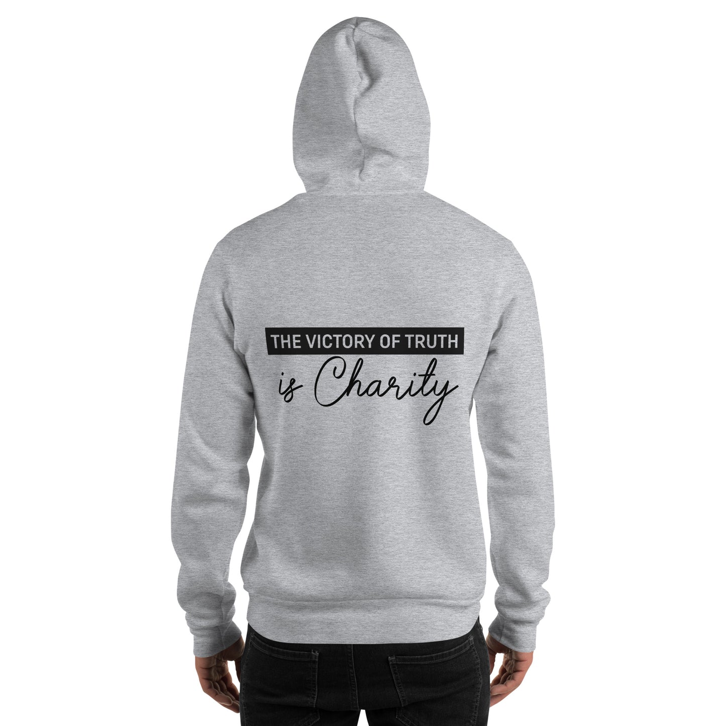 The Victory of Truth is Charity Men's Hoodie