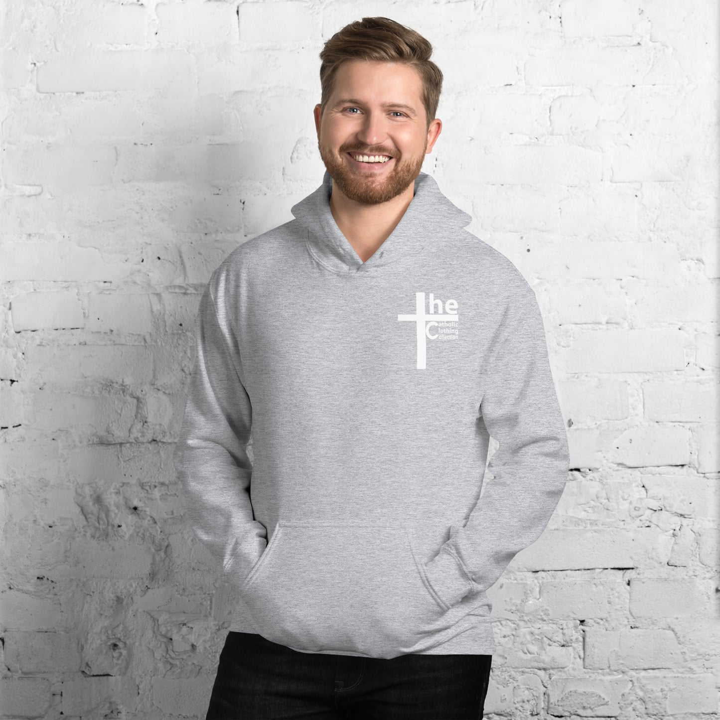 Jesus the Way, Truth and Light Men's Hoodie