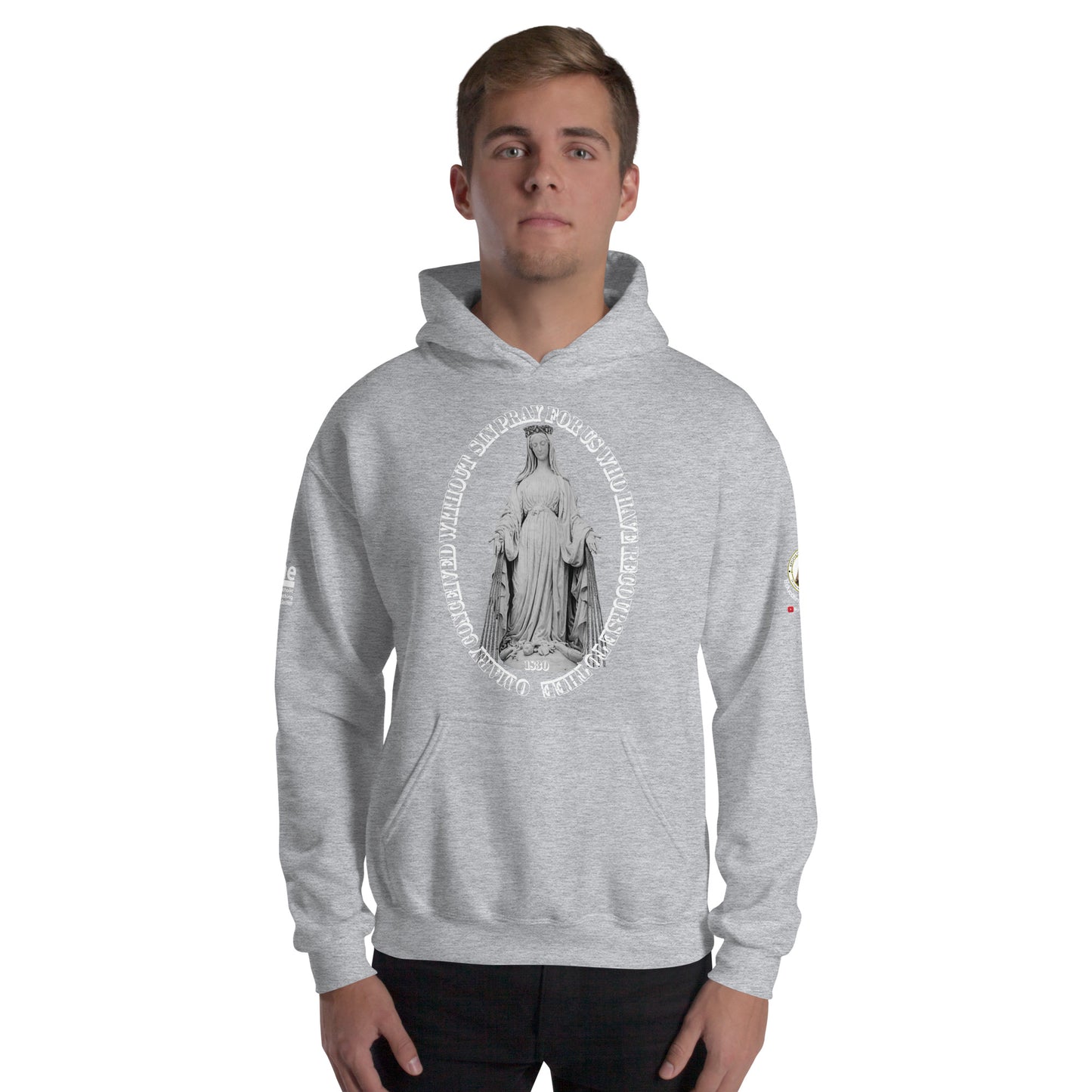 Miraculous Medal Men's Hoodie