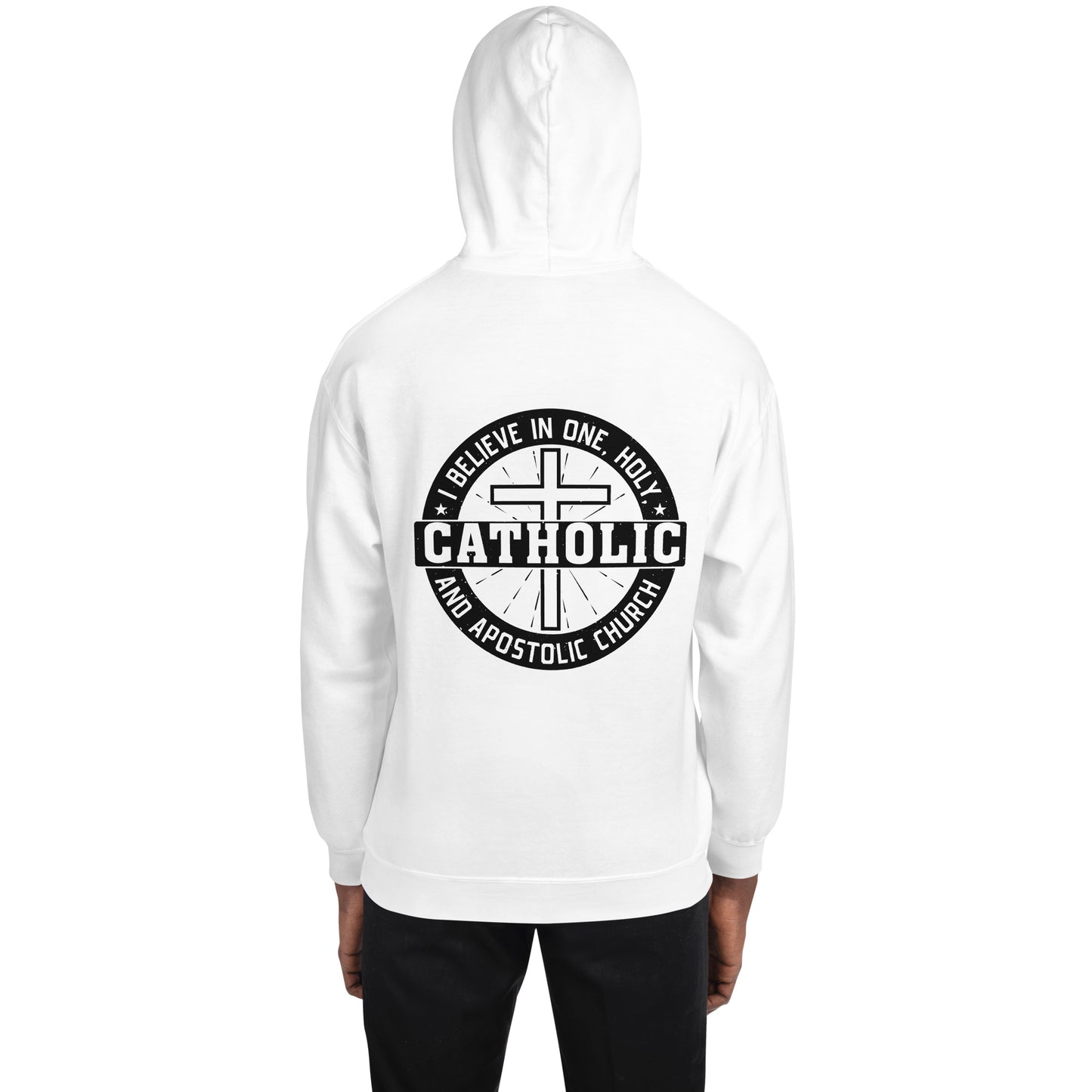 I Believe in One, Holy, Catholic and Apostolic Church Men's Hoodie