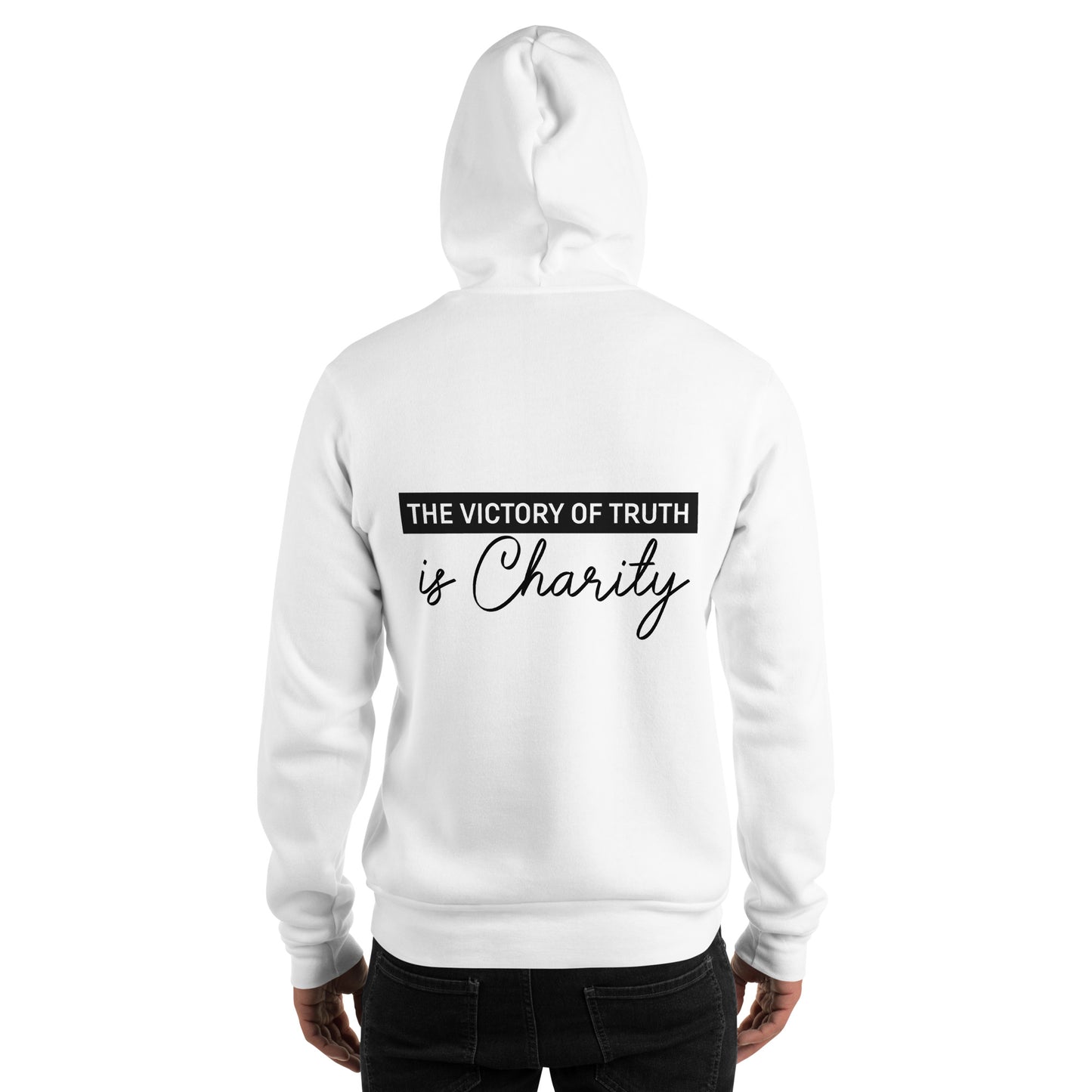 The Victory of Truth is Charity Men's Hoodie