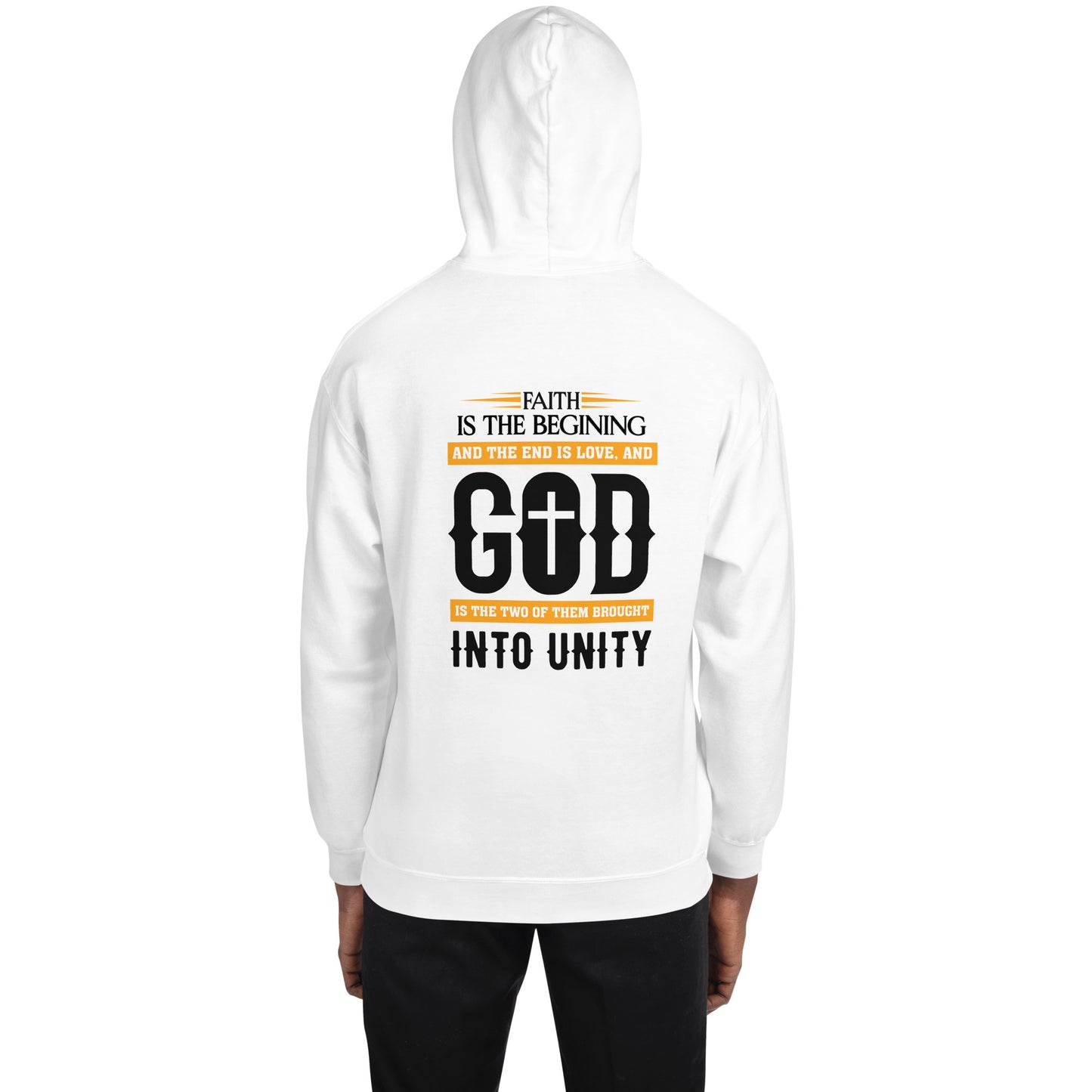 Faith and Love Men's Hoodie