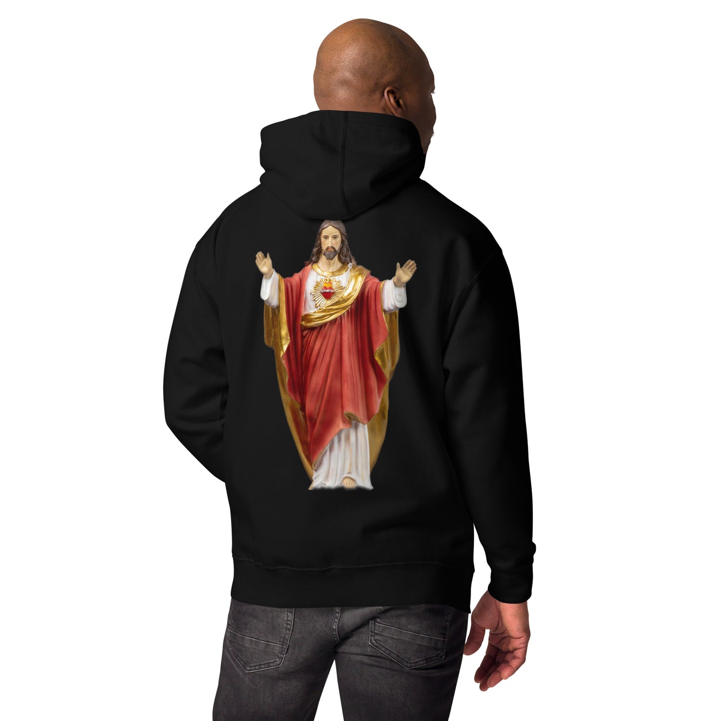 Sacred Heart of Jesus Men's Hoodie