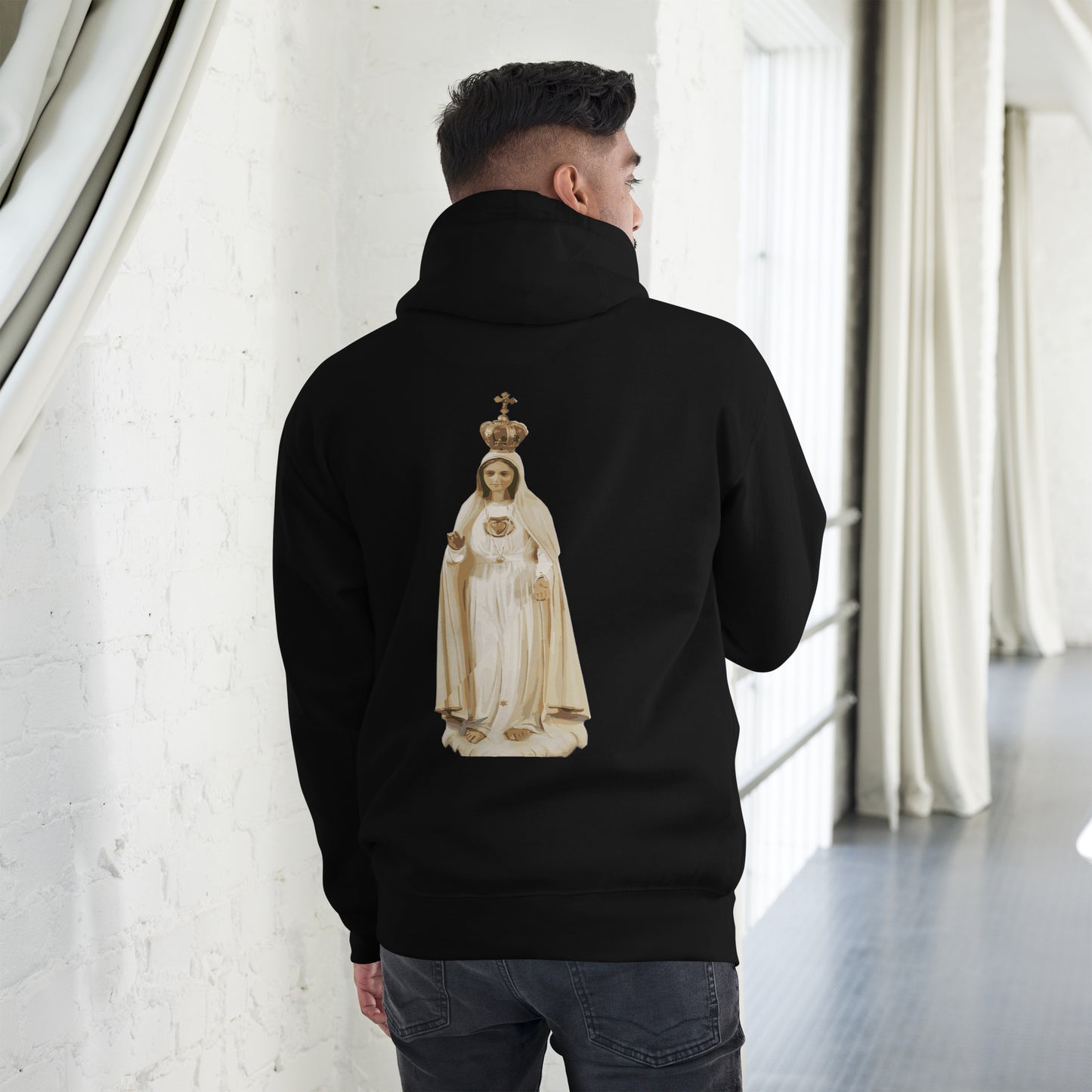 Our Lady of Fatima Men's Hoodie