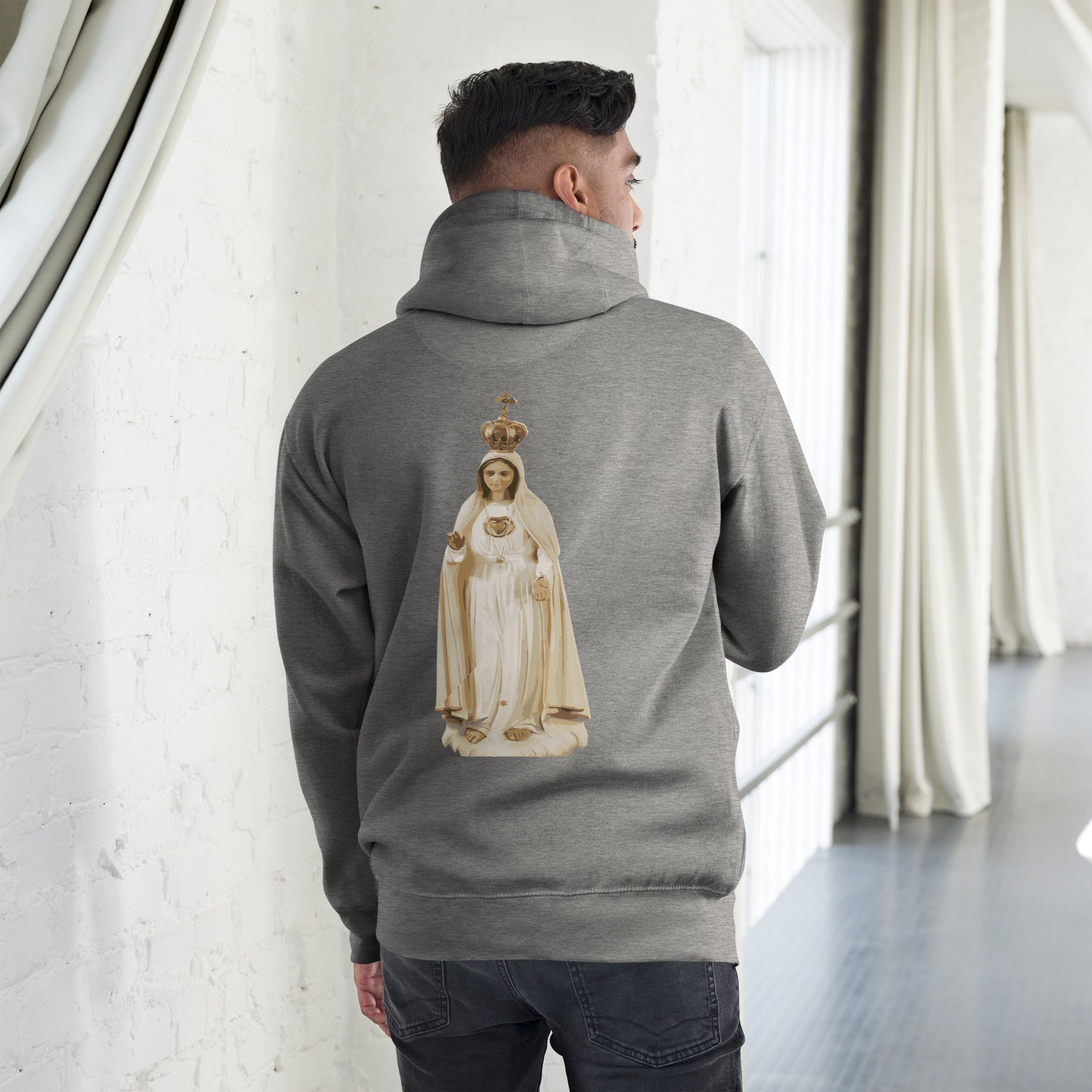 Our Lady of Fatima Men's Hoodie