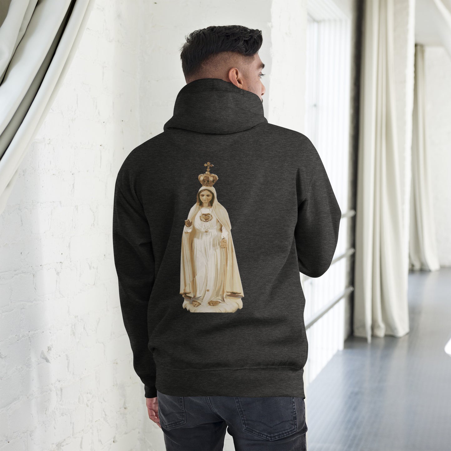 Our Lady of Fatima Men's Hoodie