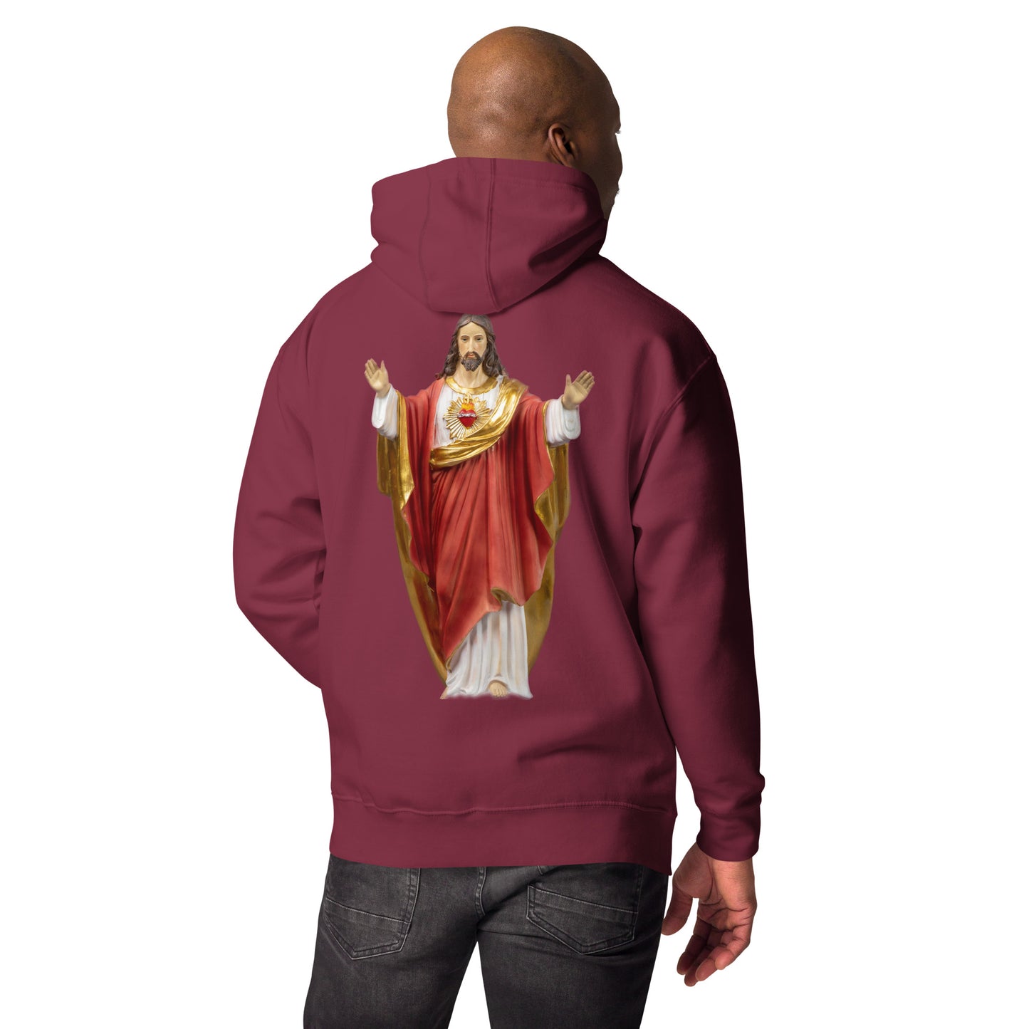 Sacred Heart of Jesus Men's Hoodie