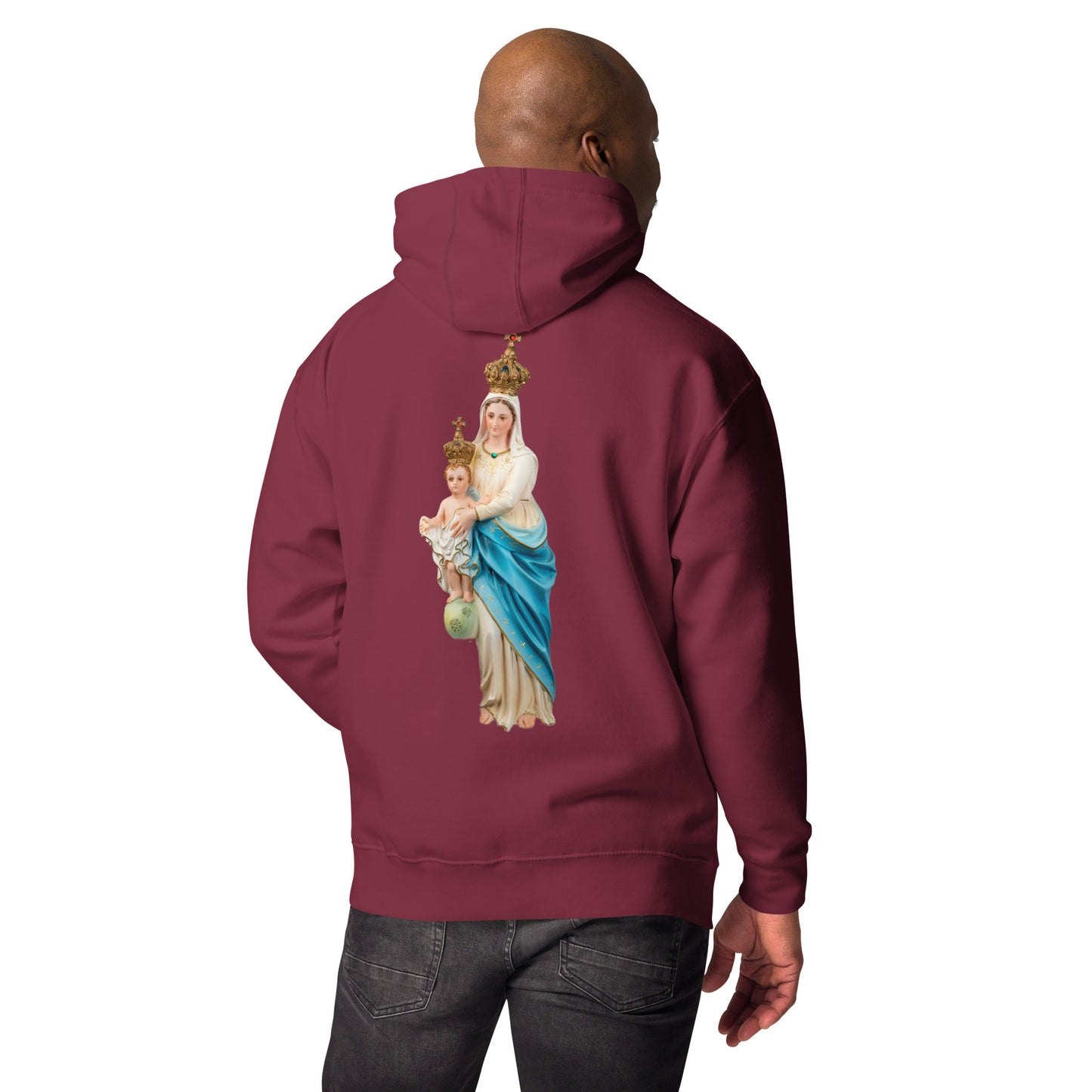 Mary and Jesus Men's Hoodie