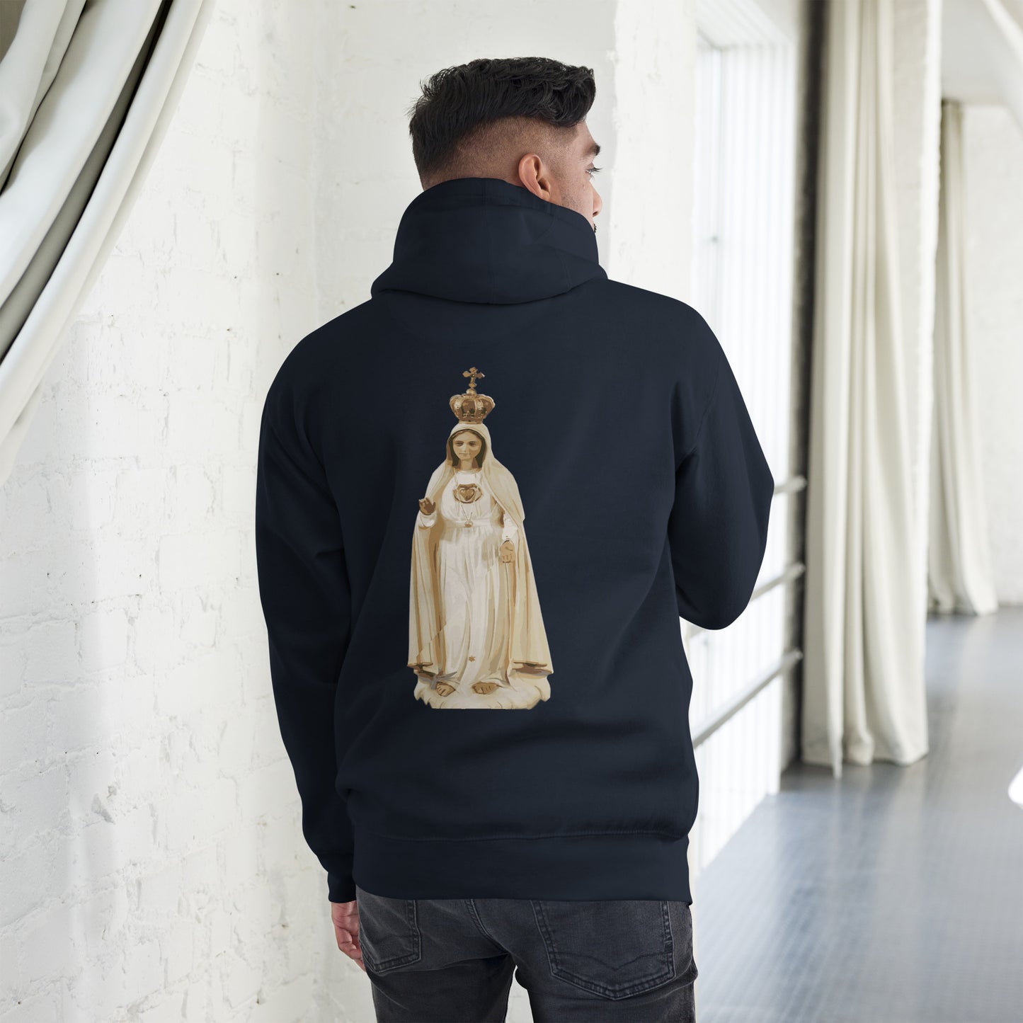 Our Lady of Fatima Men's Hoodie