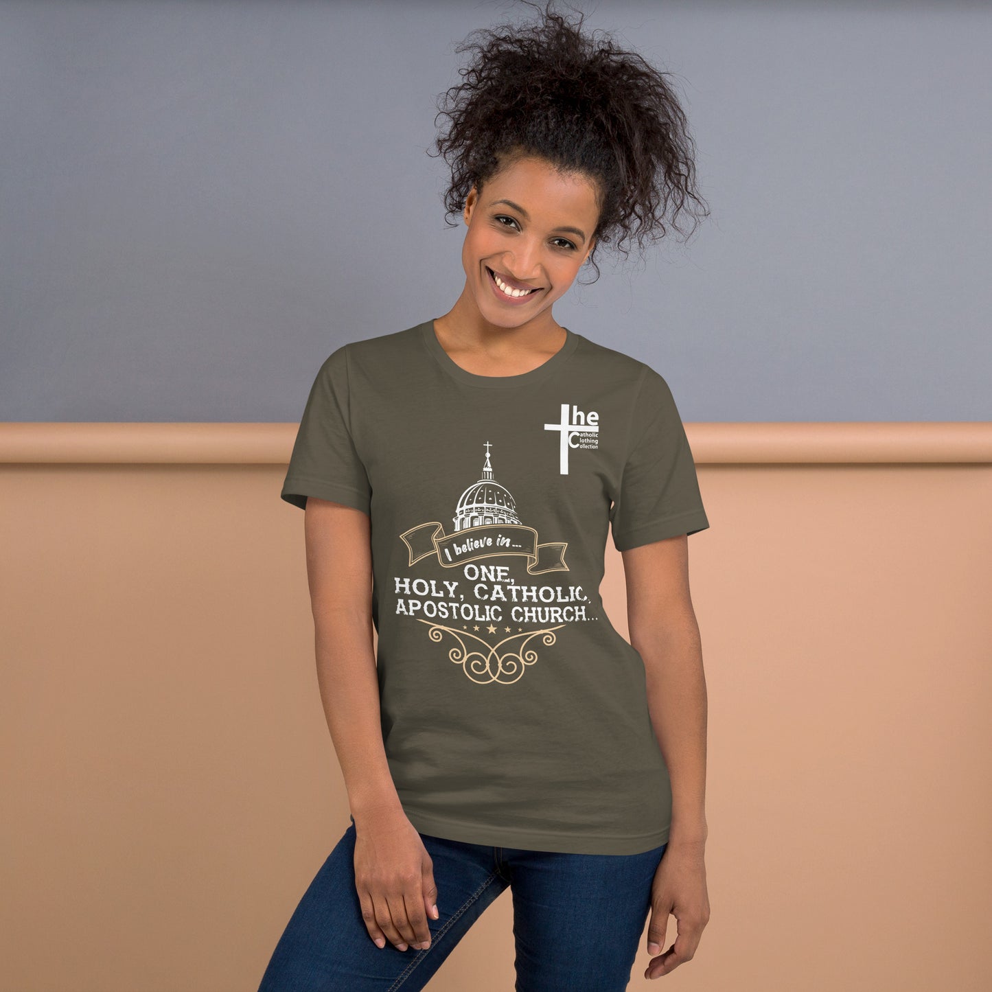 I Believe in One, Holy, Catholic and Apostolic Church Women's  t-Shirt