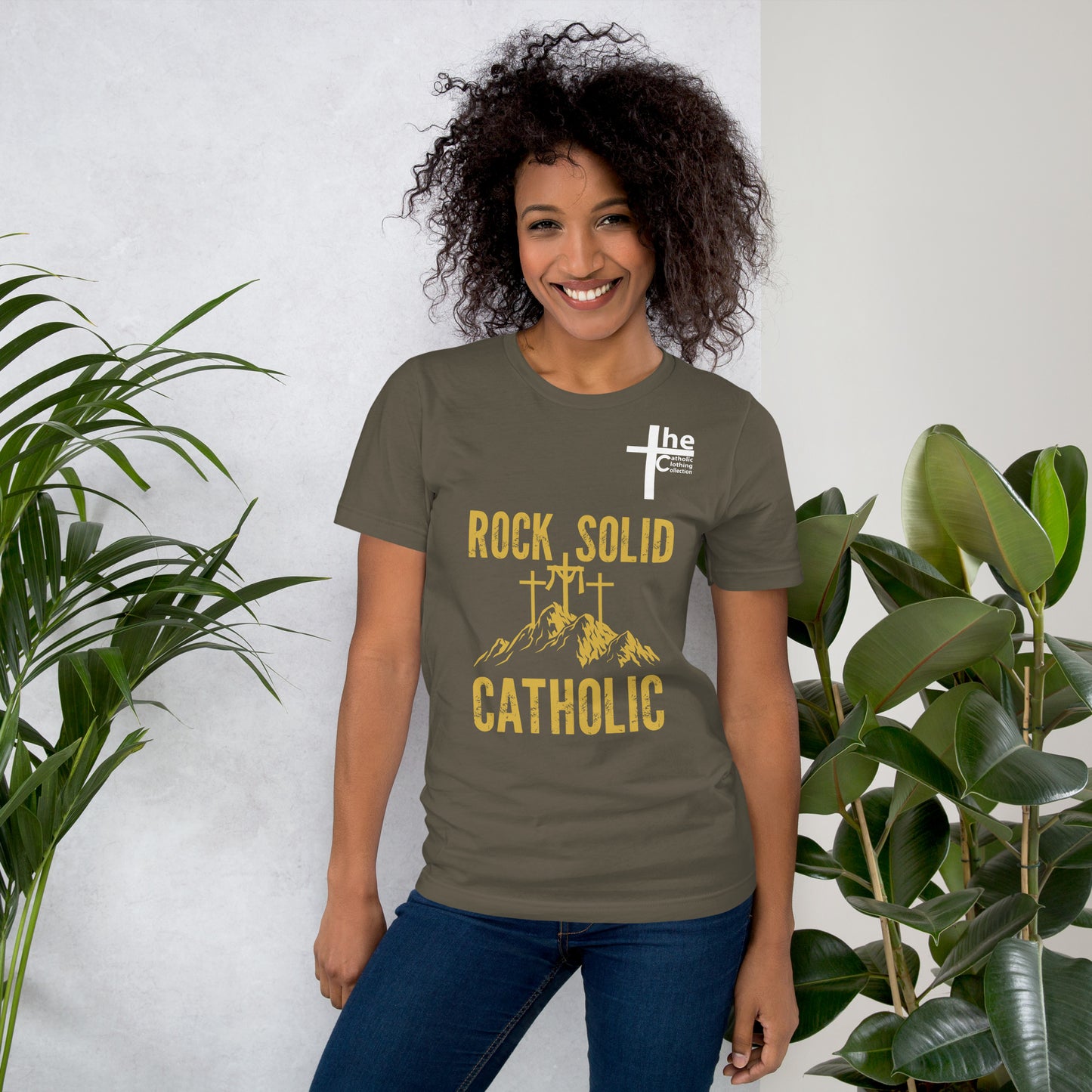 Rock Solid Catholic Women's t-Shirt