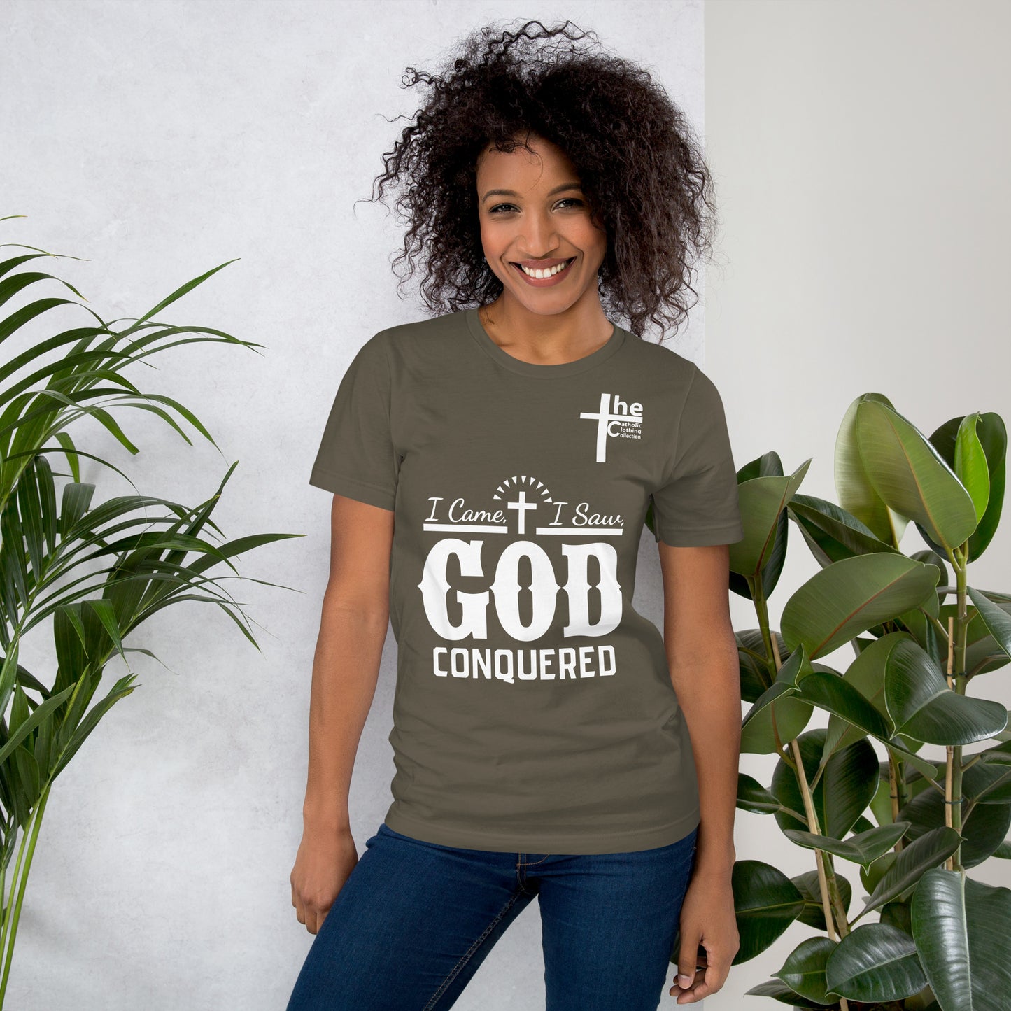 I came, I saw, God Conquered Women's  t-Shirt