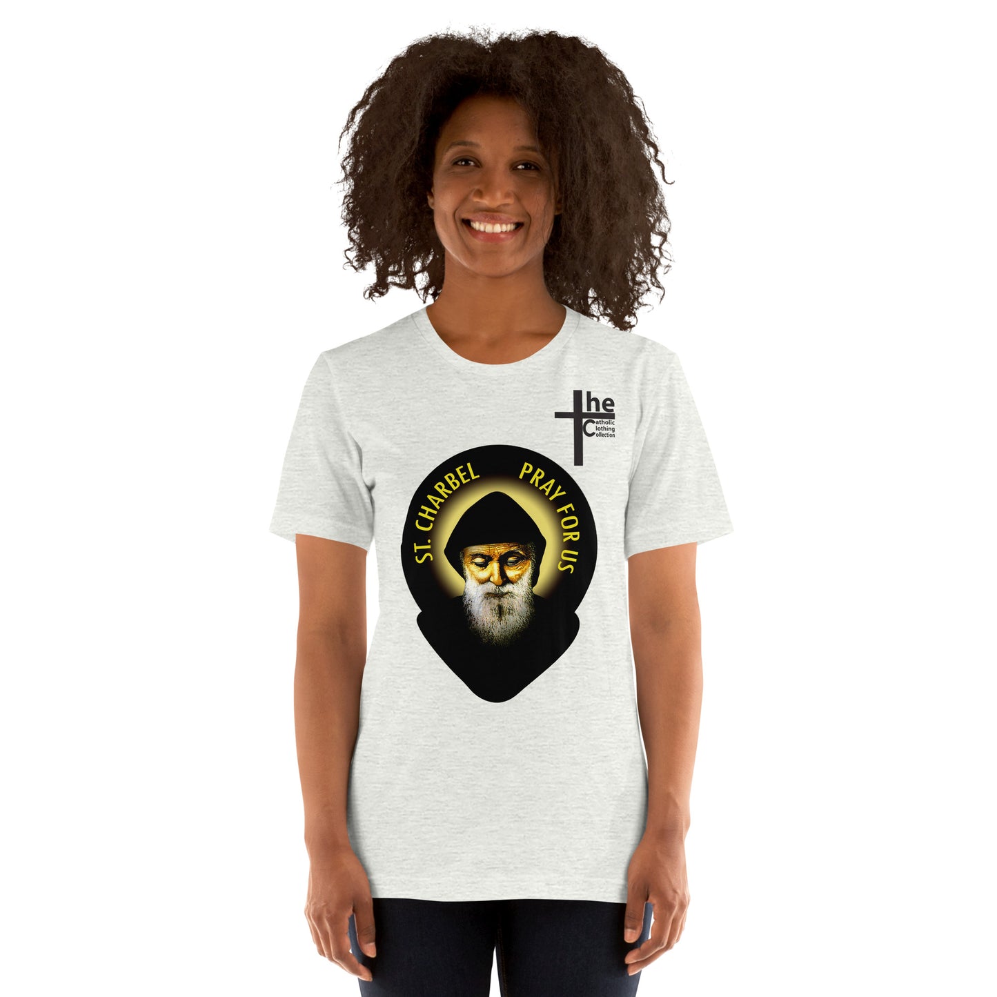 St Charbel Pray For Us Women's t-Shirt