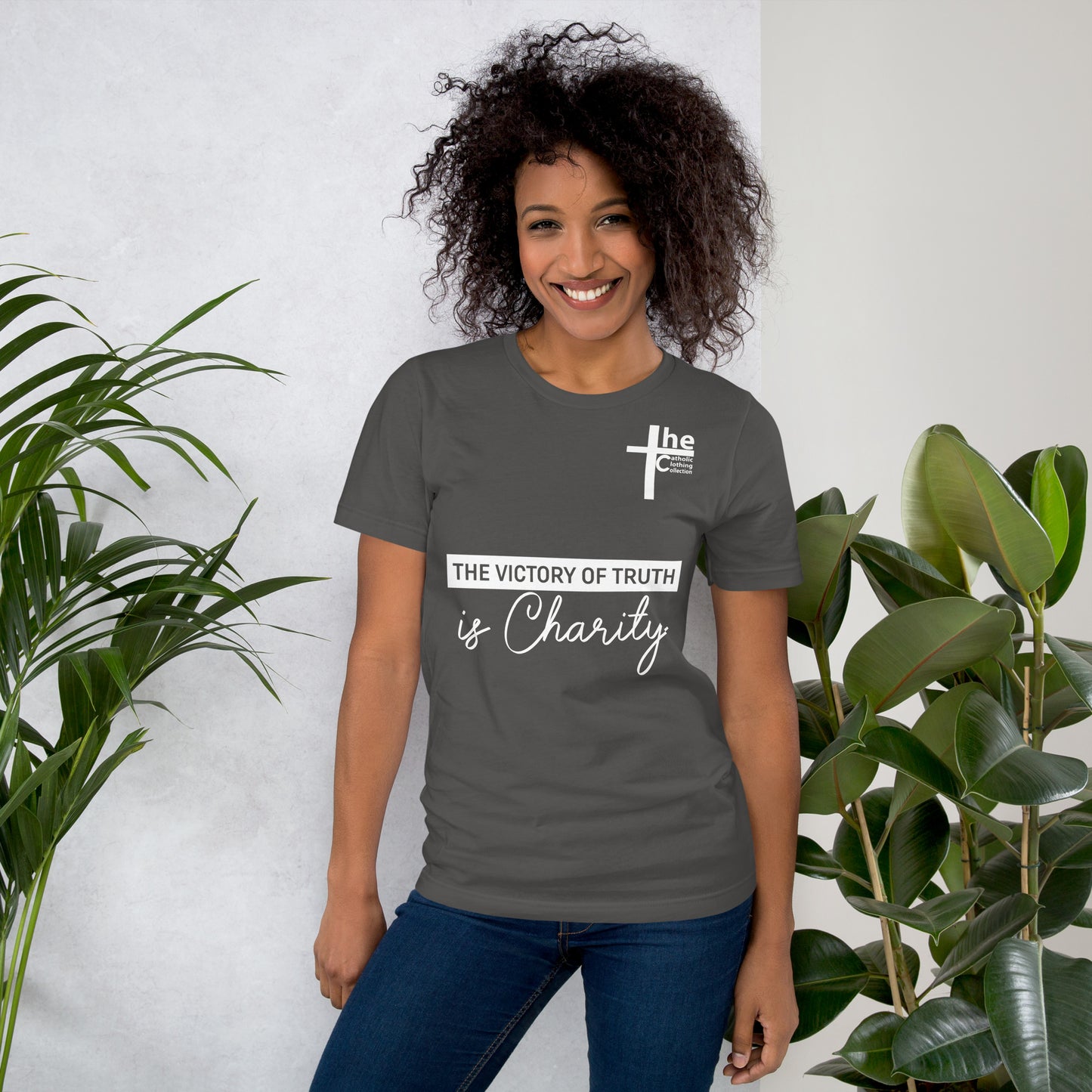 The Victory of Truth is Charity Women's t-Shirt