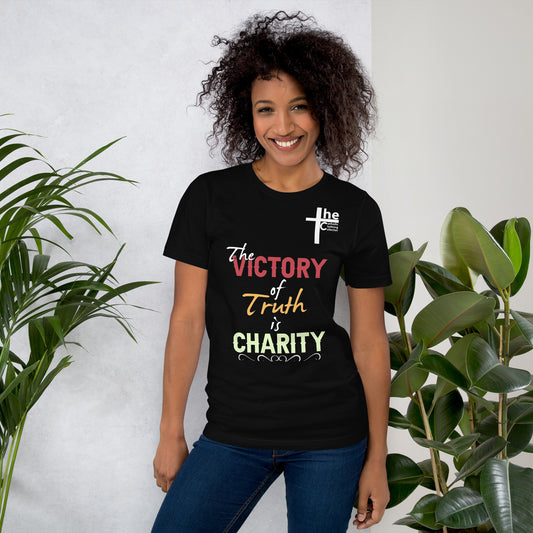 Victory of Truth is Charity Women's t-Shirt