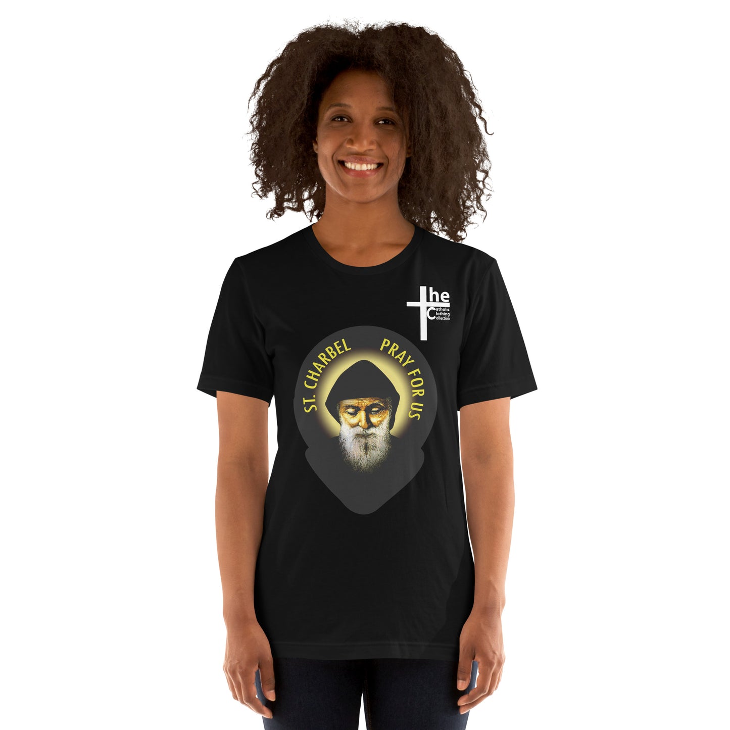 St Charbel Pray For Us Women's t-Shirt