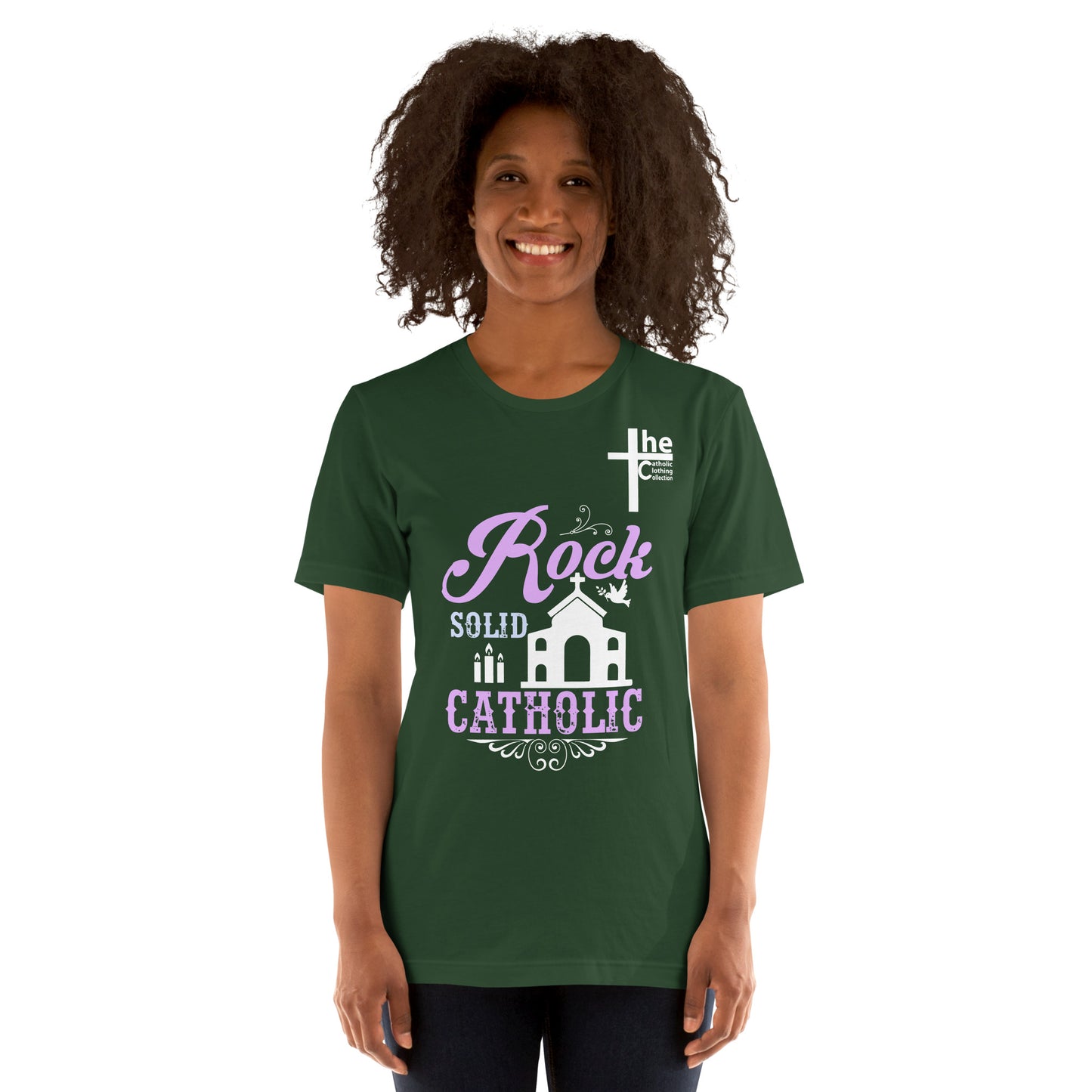 Rock Solid Catholic Women's t-Shirt