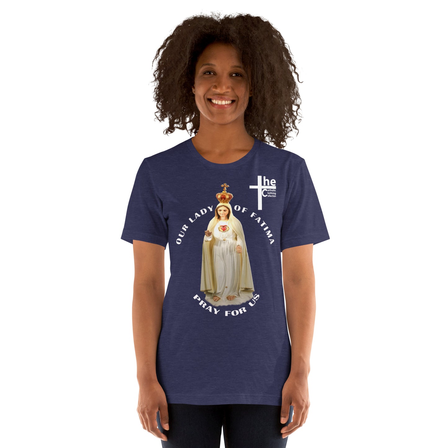 Our Lady of Fatima Pray for Us Women's t-Shirt