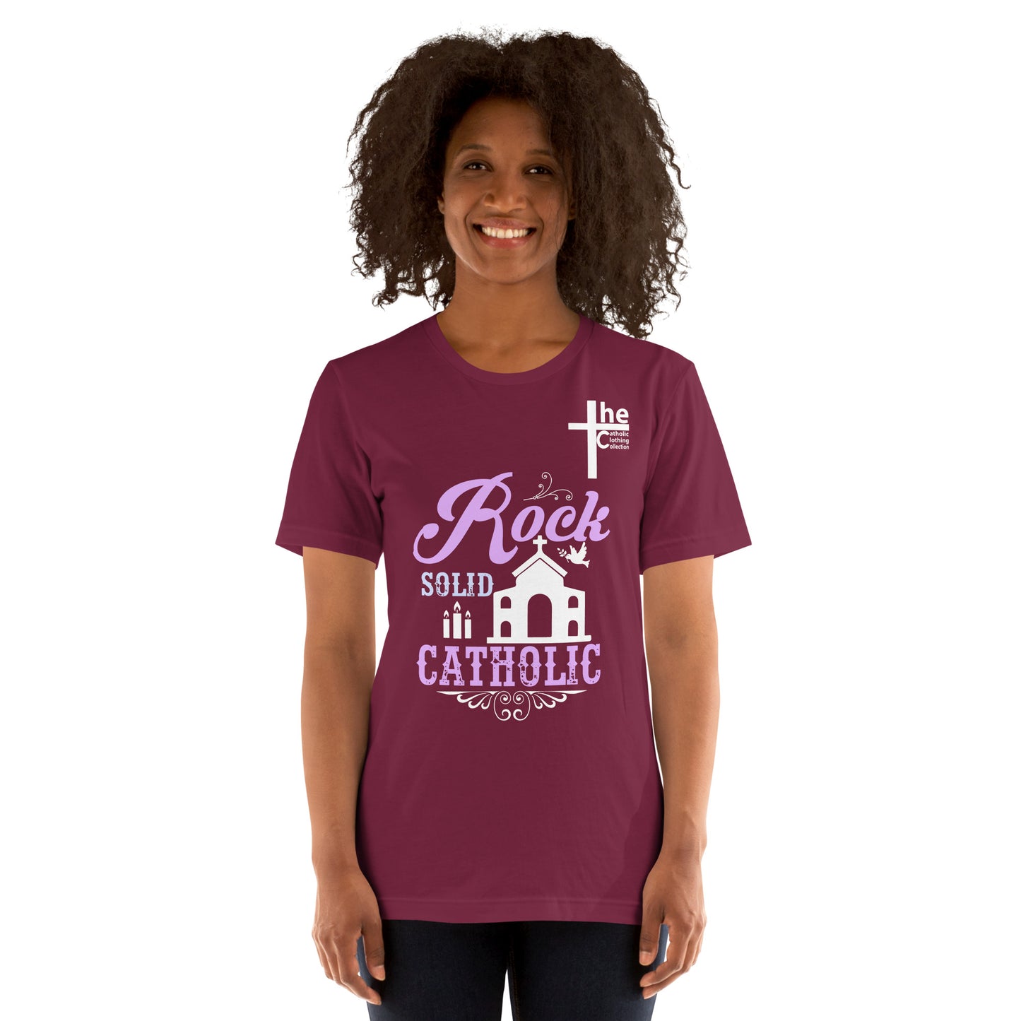 Rock Solid Catholic Women's t-Shirt