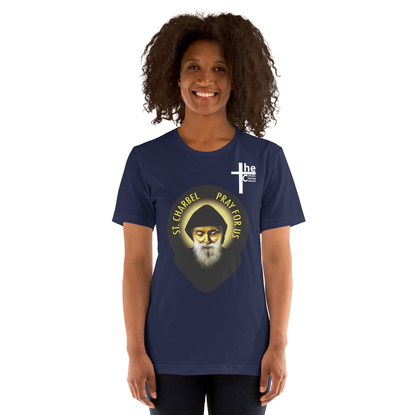 St Charbel Pray For Us Women's t-Shirt