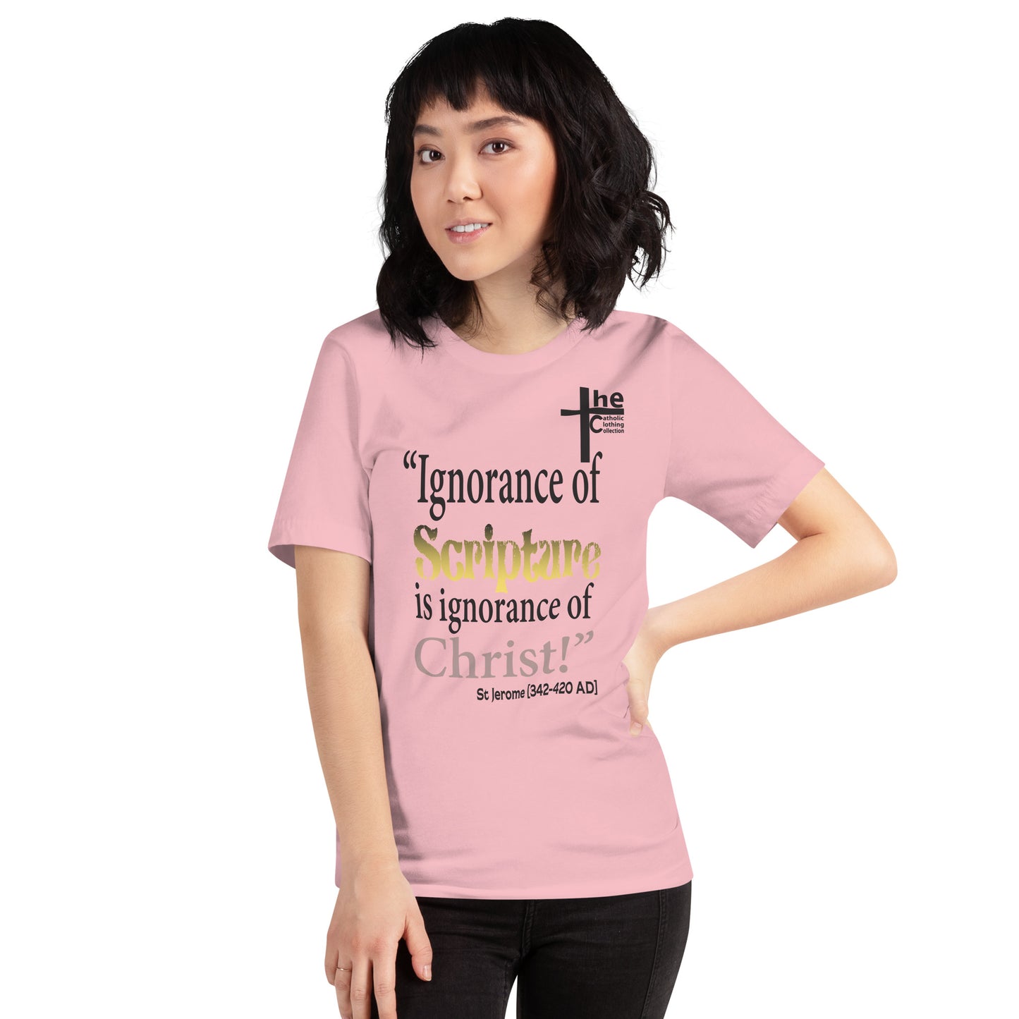 Ignorance of Scripture St Jerome Women's t-Shirt